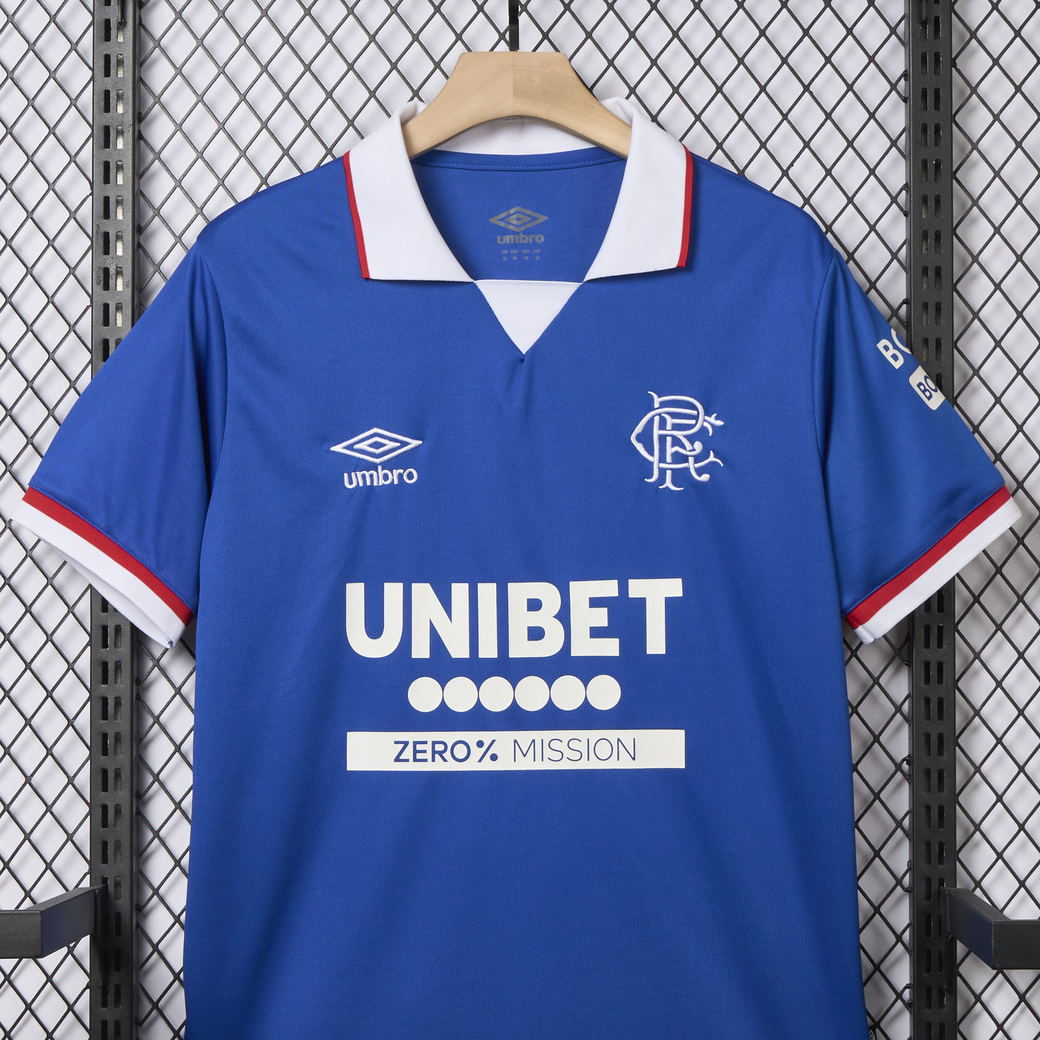 AlphaJersey-Glasgow Rangers 25-26 Home Jersey - Fans Version