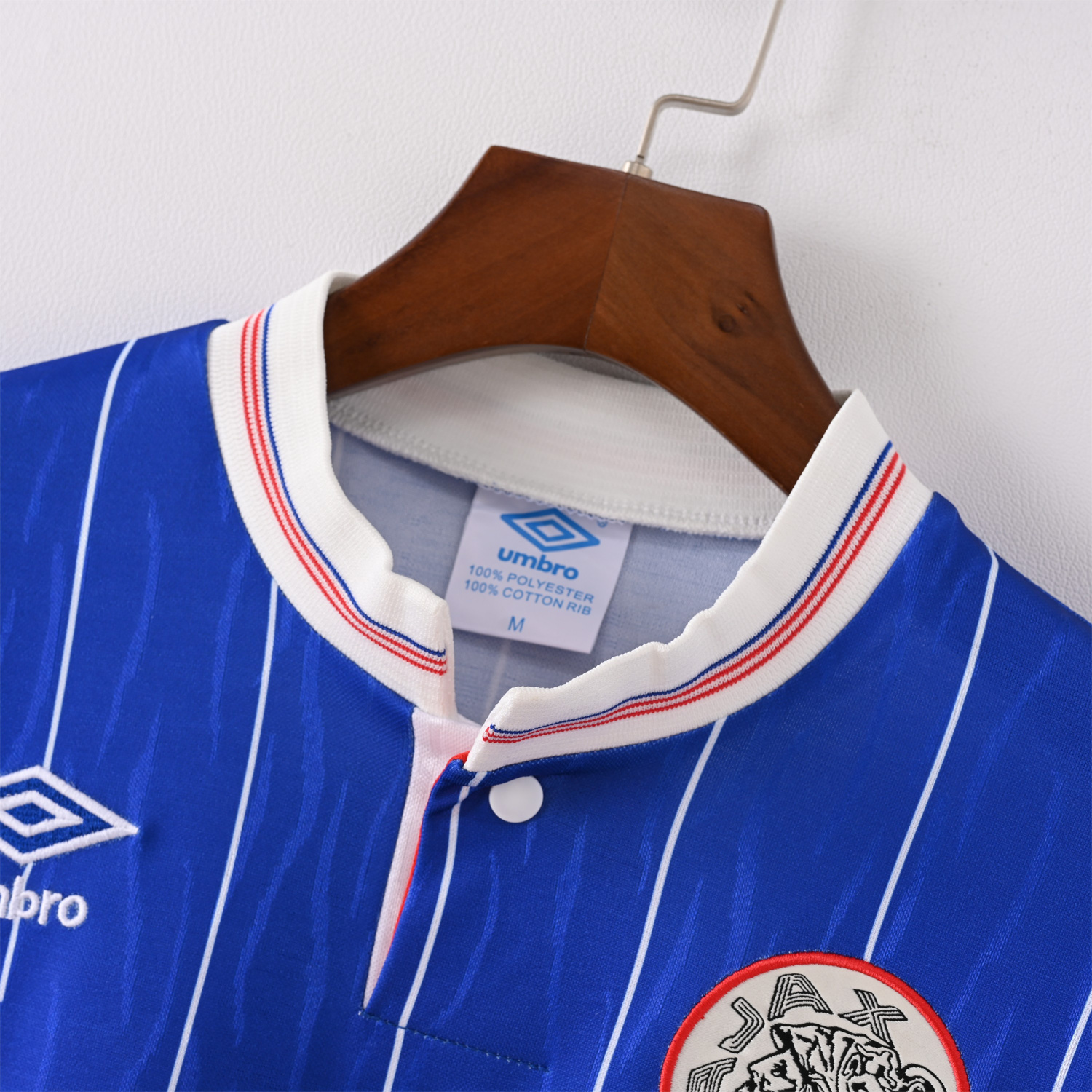 AlphaJersey-Retro Ajax 1990 Away Long Sleeve Jersey