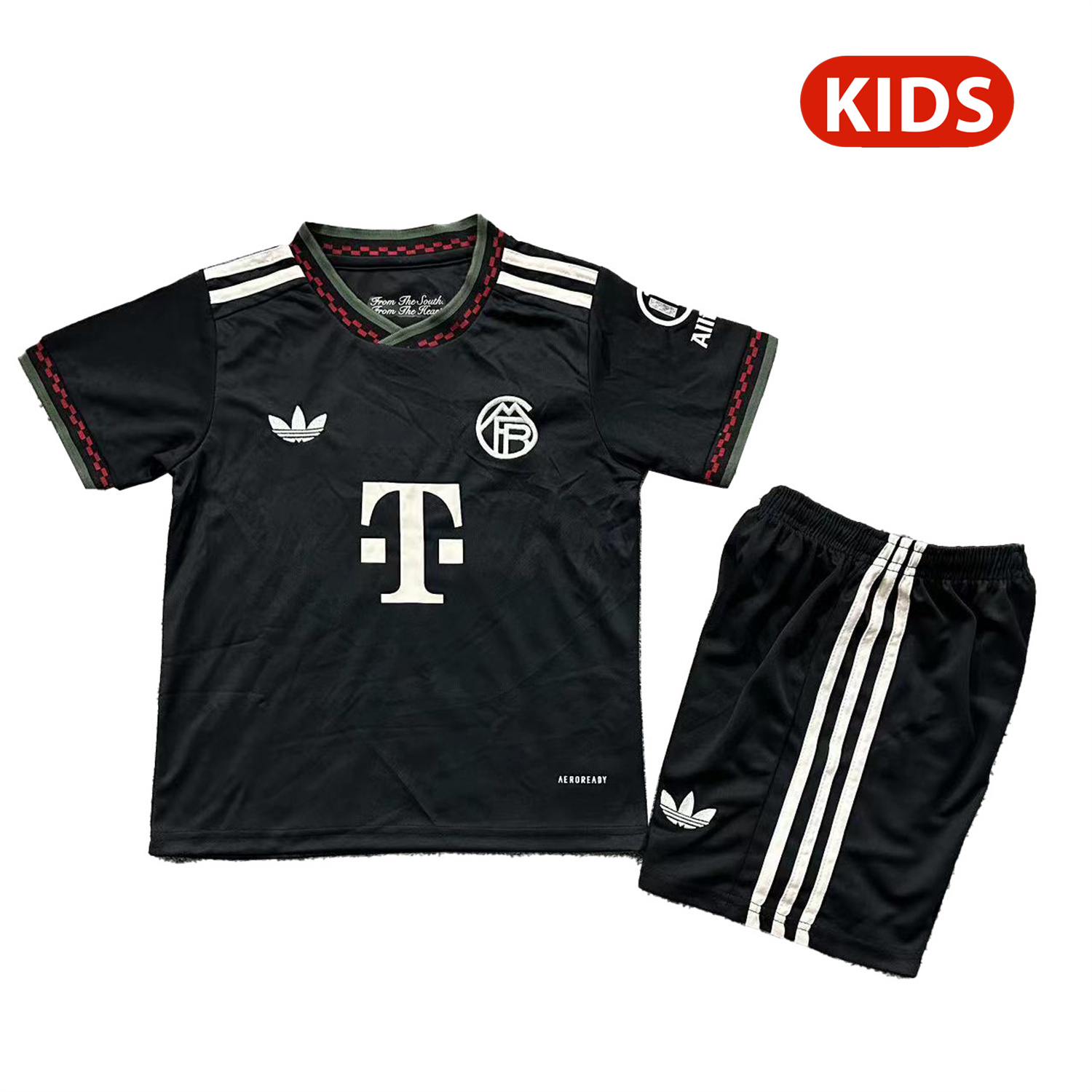 AlphaJersey-Bayern Munich 25-26 Third Kids Kit