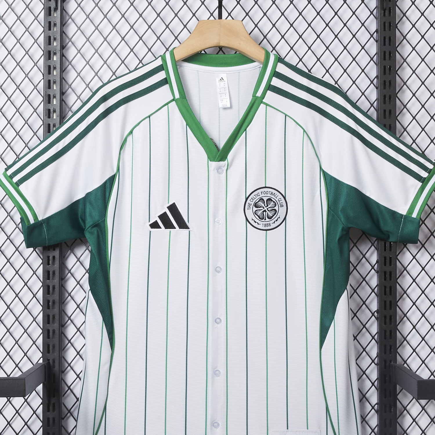 AlphaJersey-Celtic 25-26 White Baseball Jersey