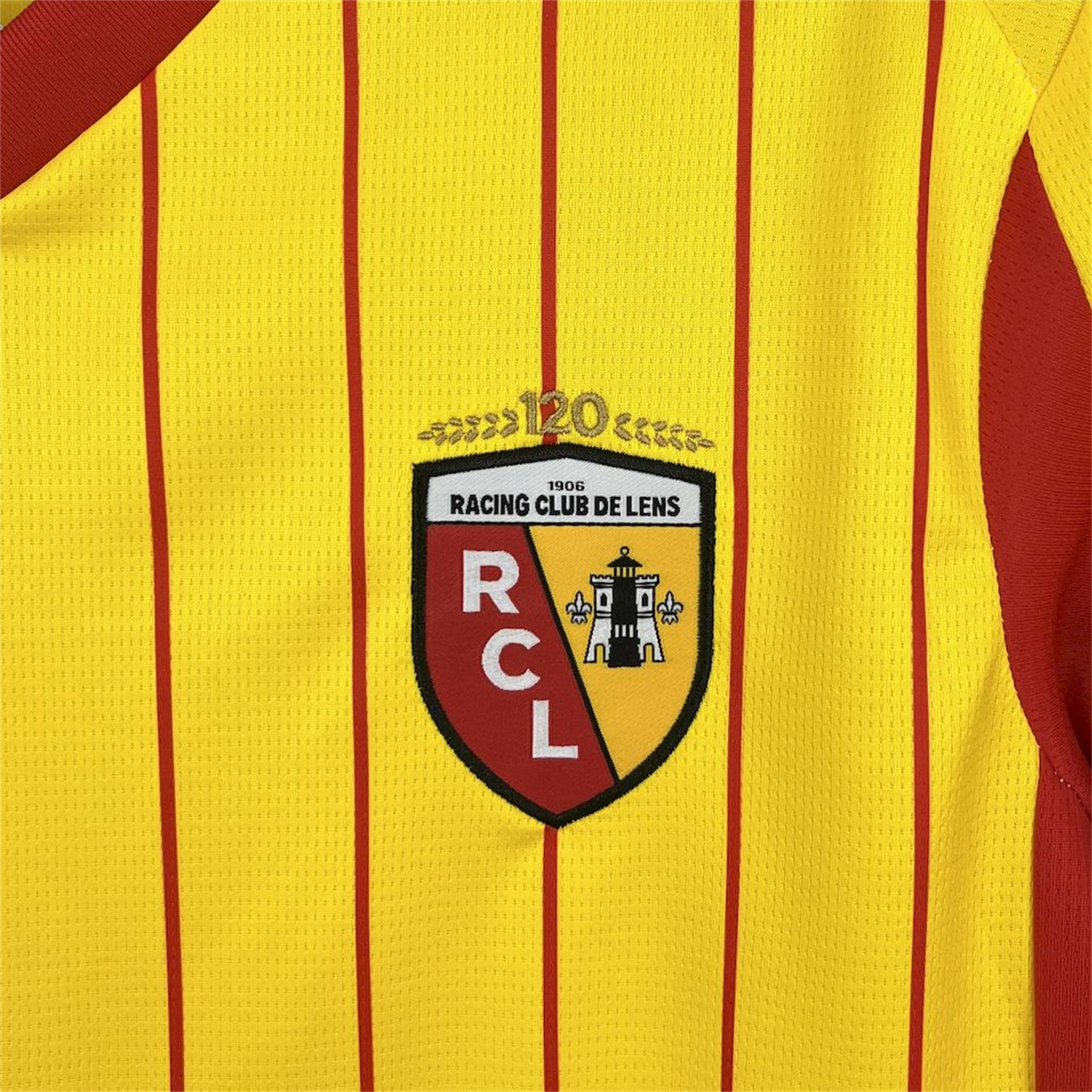 AlphaJersey-RC Lens 25-26 Home Jersey - Fans Version