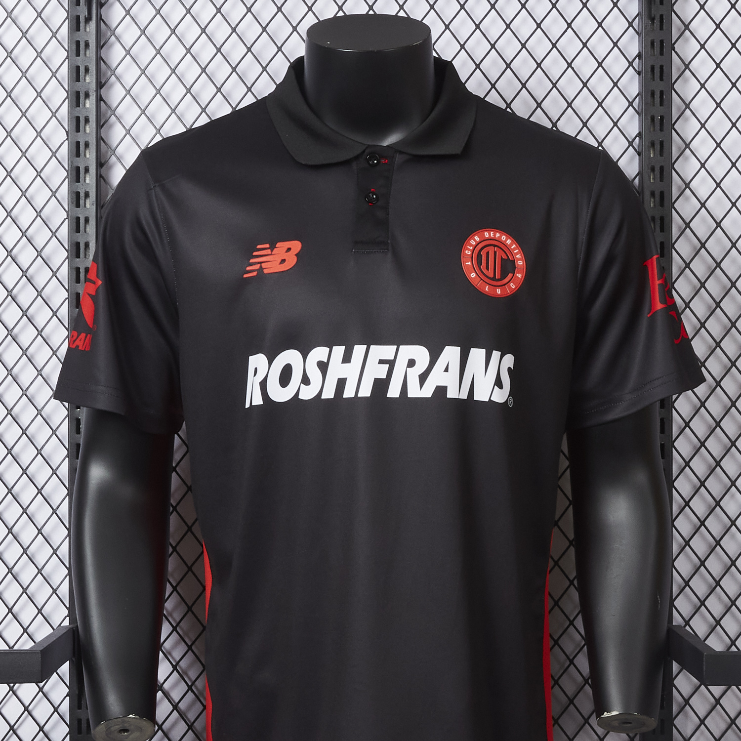 AlphaJersey-Toluca 25-26 Third Black Jersey - Player Version