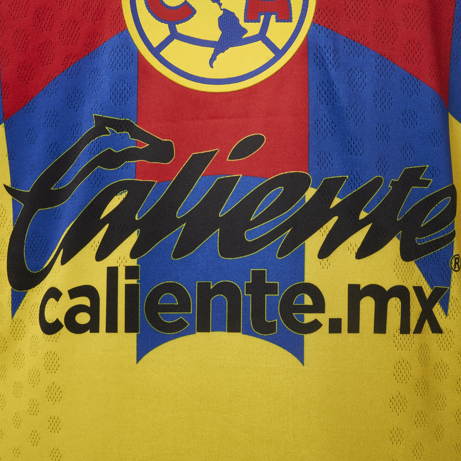 AlphaJersey-【Three-color Font】Club América 25-26 Home Yellow Jersey - Player Version