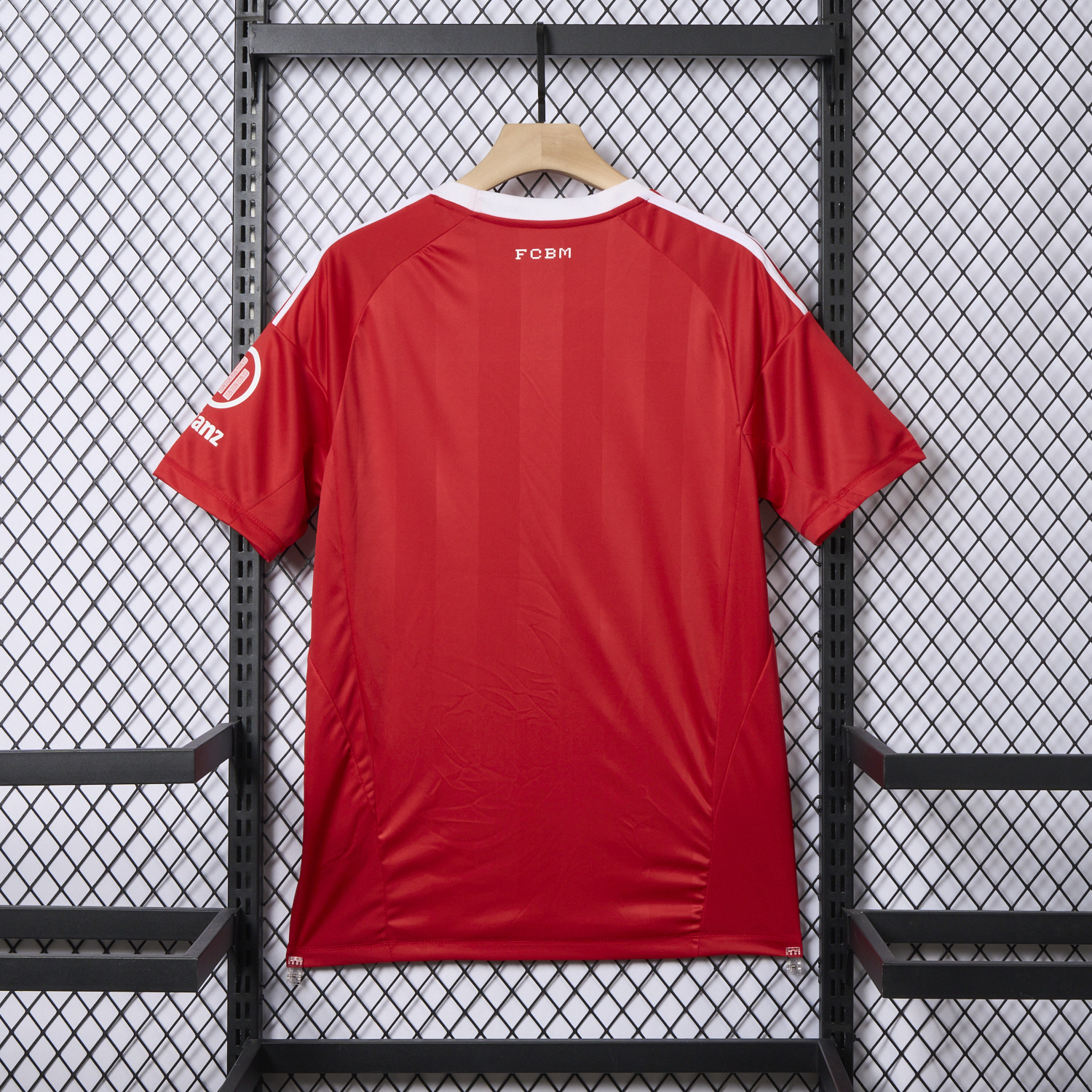AlphaJersey-Bayern Munich 25-26 Red Trefoil Goalkeeper Jersey - Fans Version