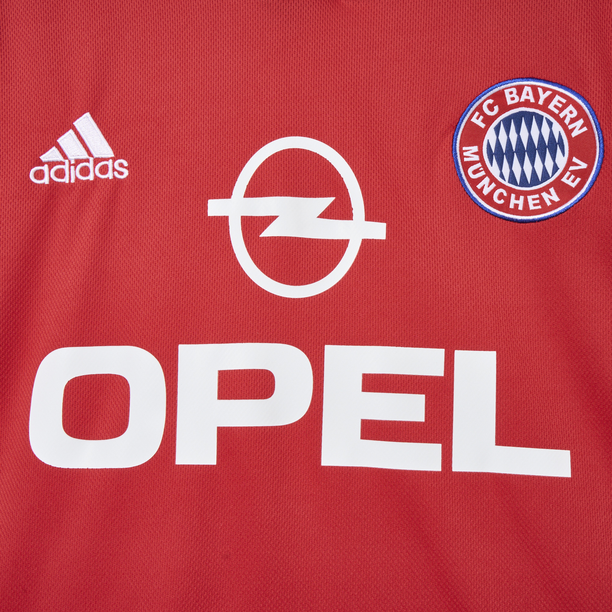 AlphaJersey-Retro Bayern Munich 2000-01 Home Long Sleeve Jersey