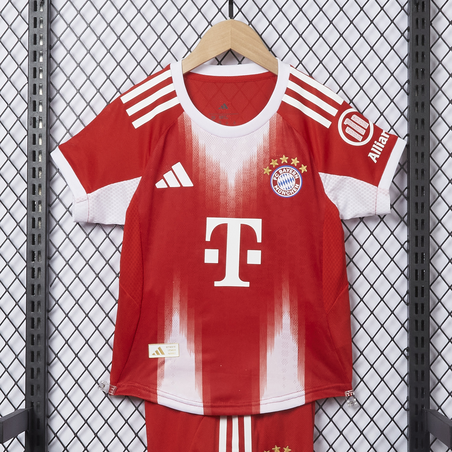 AlphaJersey-Bayern Munich 25-26 Home Kids Kit - Player Version