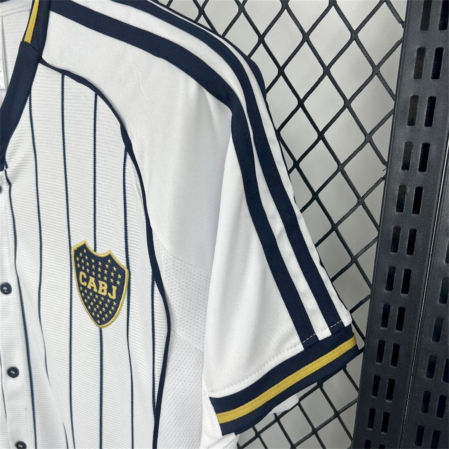 AlphaJersey-Boca Juniors 25-26 White Baseball Jersey