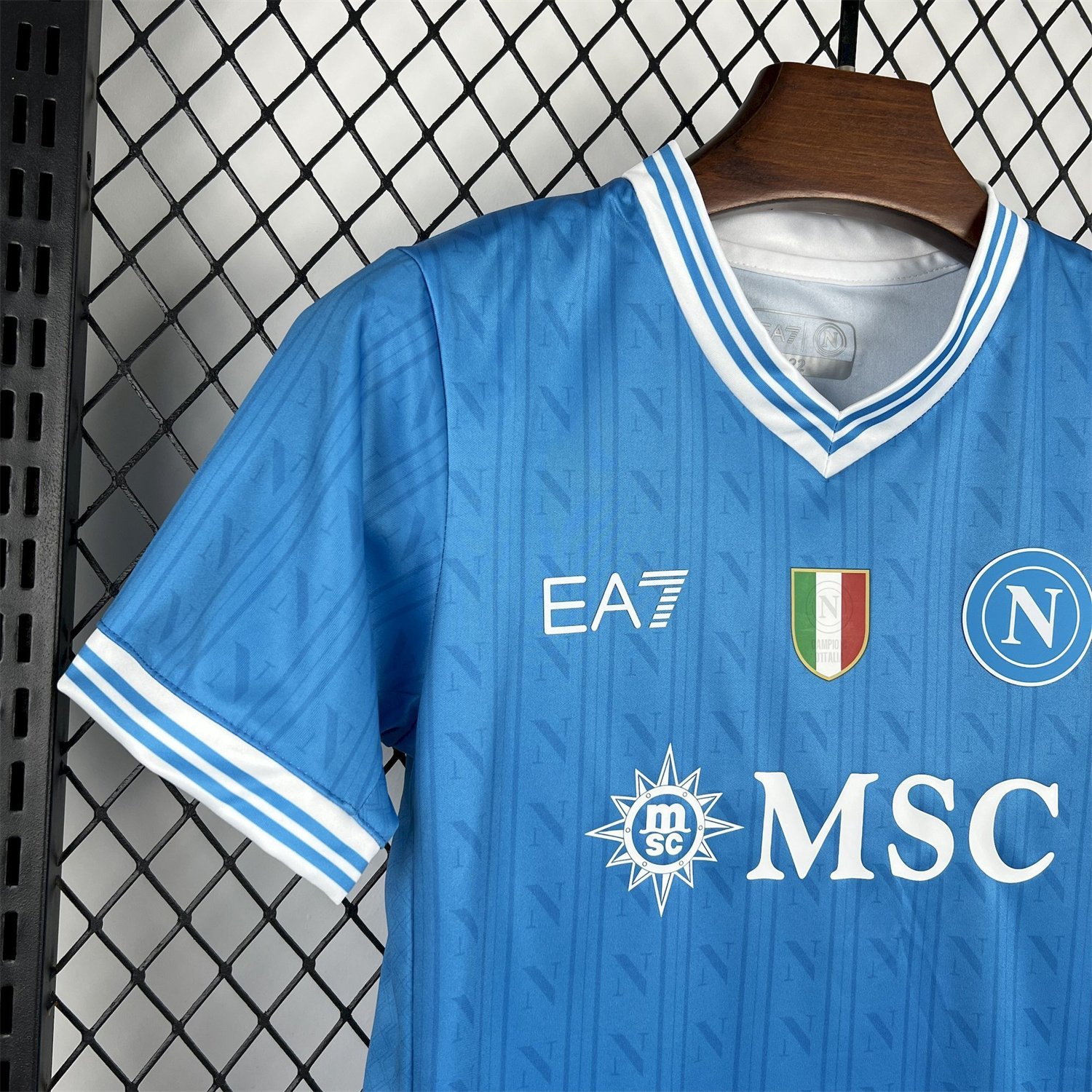 AlphaJersey-Napoli 25-26 Home Kids Kit