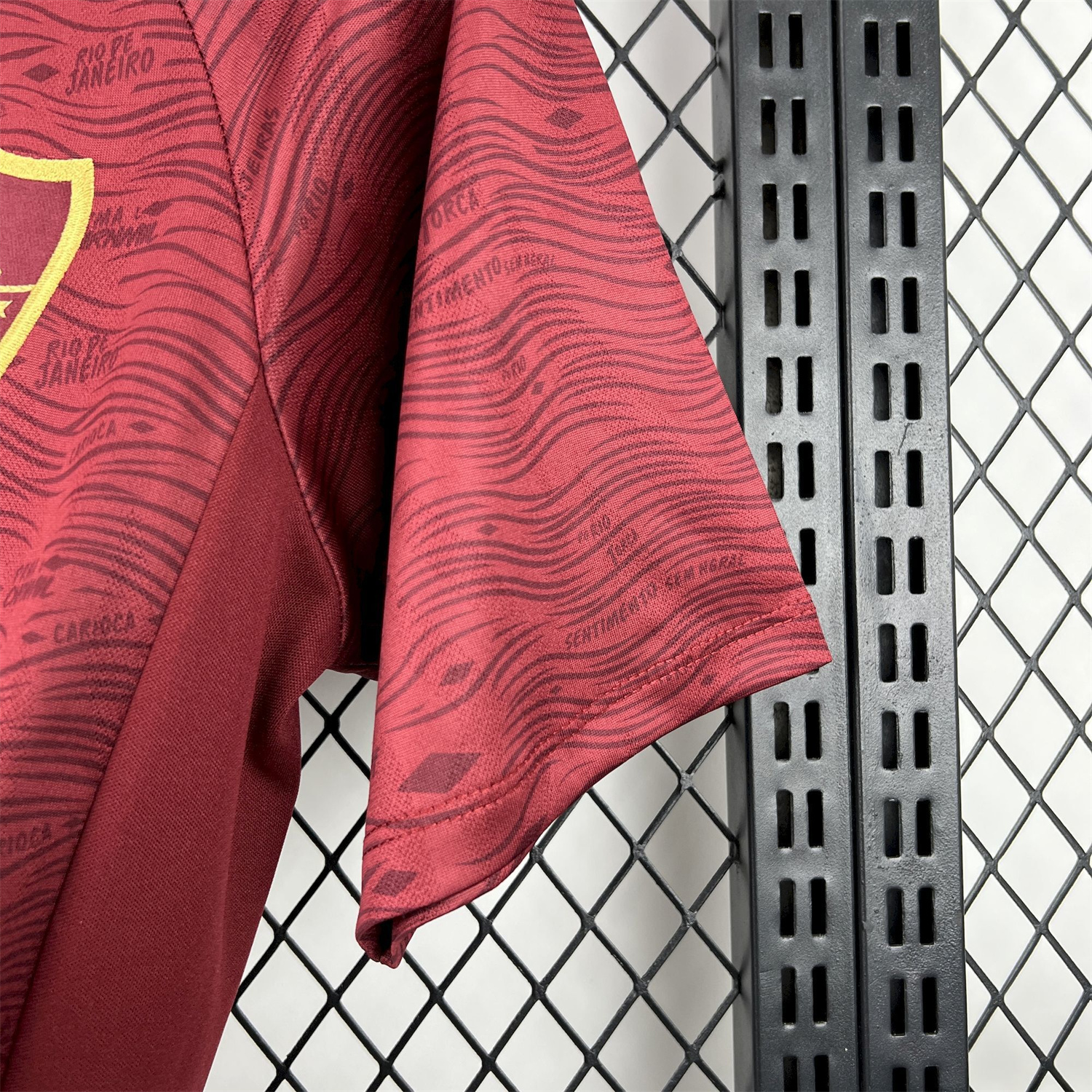 AlphaJersey-Fluminense 25-26 Third Red Jersey - Fans Version