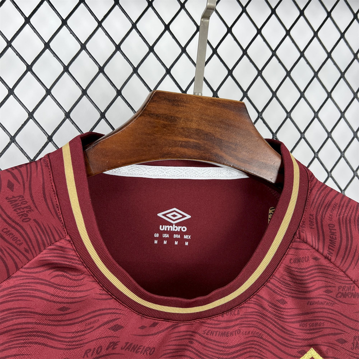 AlphaJersey-Fluminense 25-26 Third Red Jersey - Fans Version