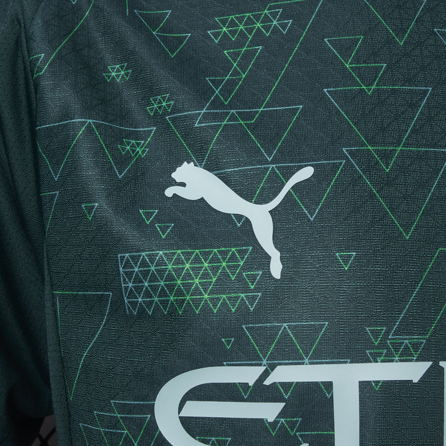 AlphaJersey-Manchester City 25-26 Fourth Green Jersey - Player Version
