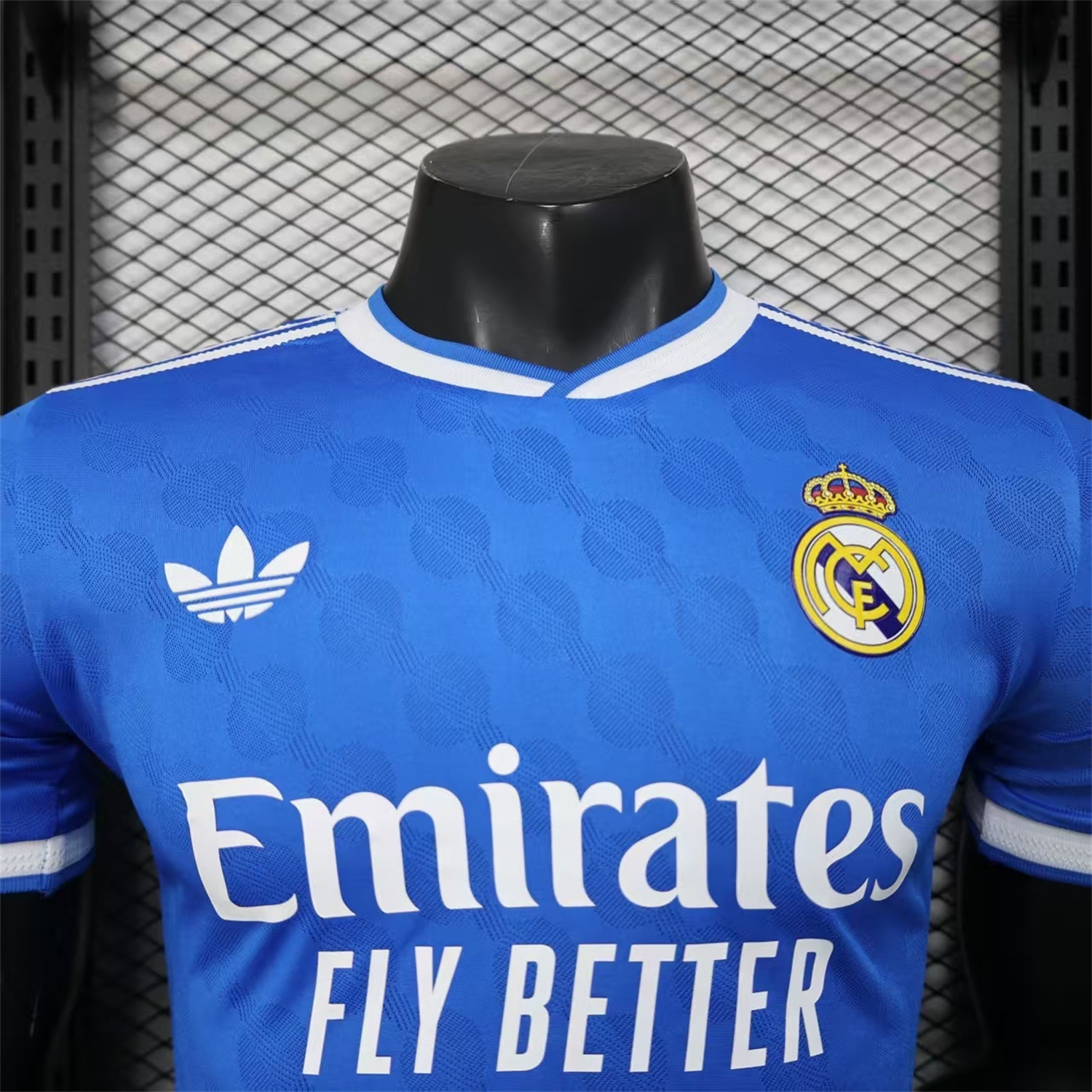 AlphaJersey-Real Madrid 25-26 Third Blue Jersey - Player Version