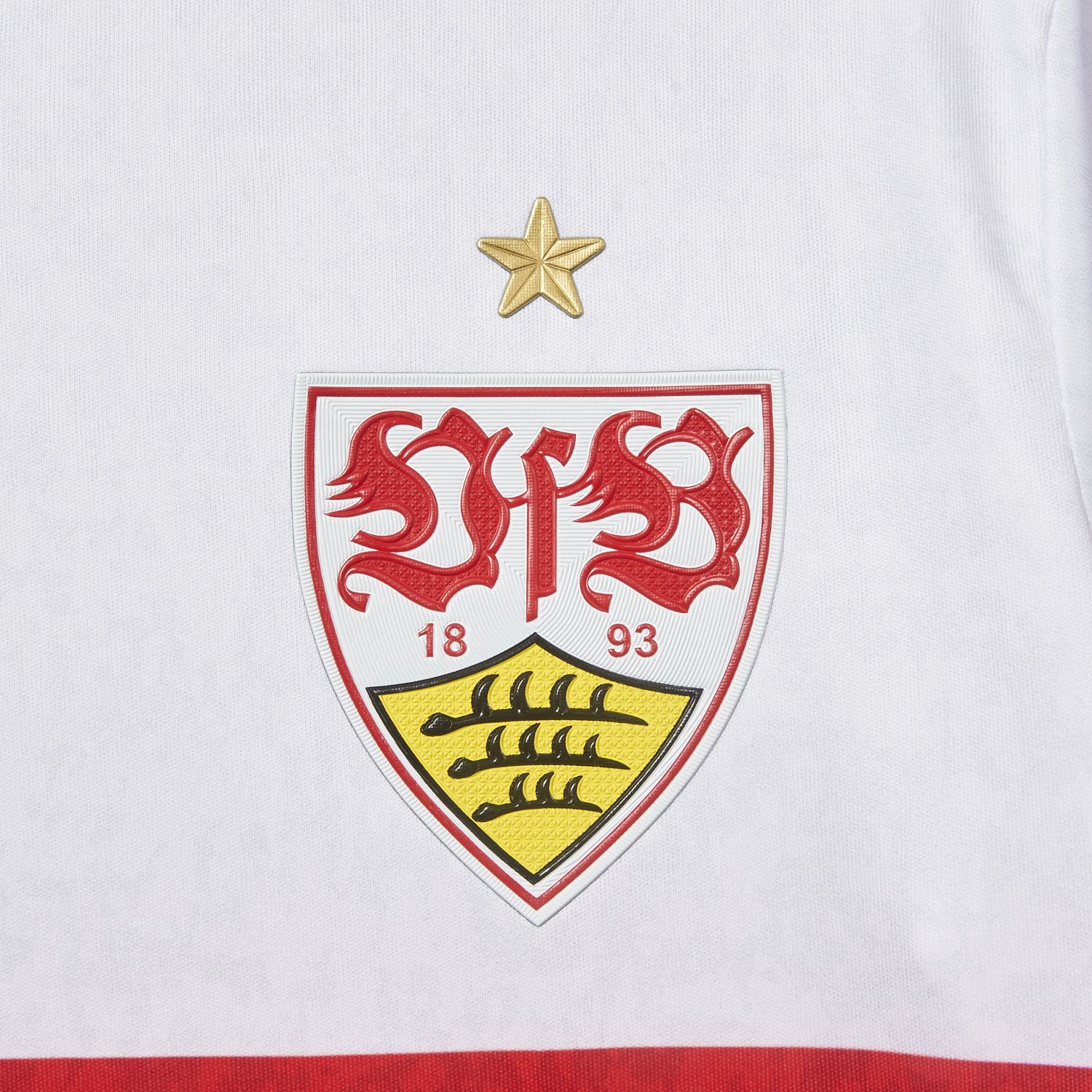 AlphaJersey-VfB Stuttgart 25-26 European Home Long Sleeves Jersey - Fans Version