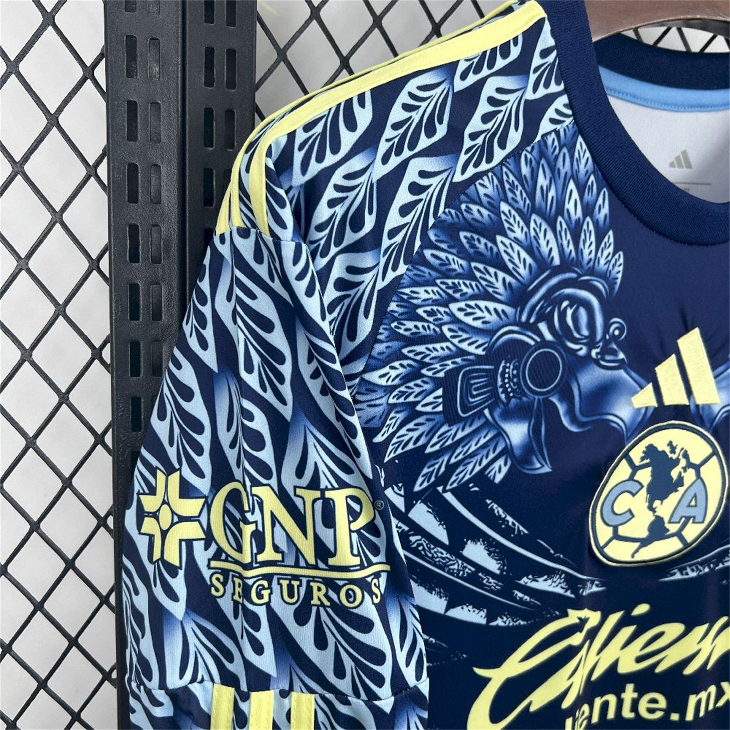 AlphaJersey-Club América 25-26 Away Long Sleeves Jersey - Fans Version