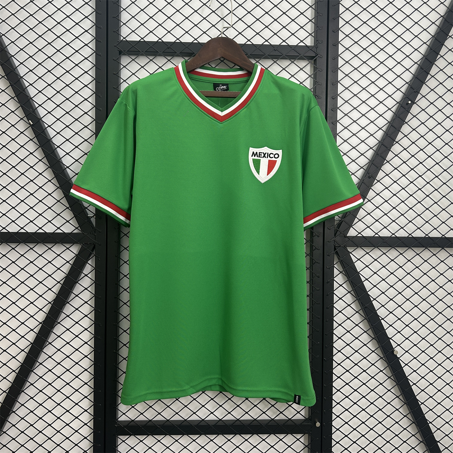 AlphaJersey-Retro Mexico 1970 Home Stadium Jersey
