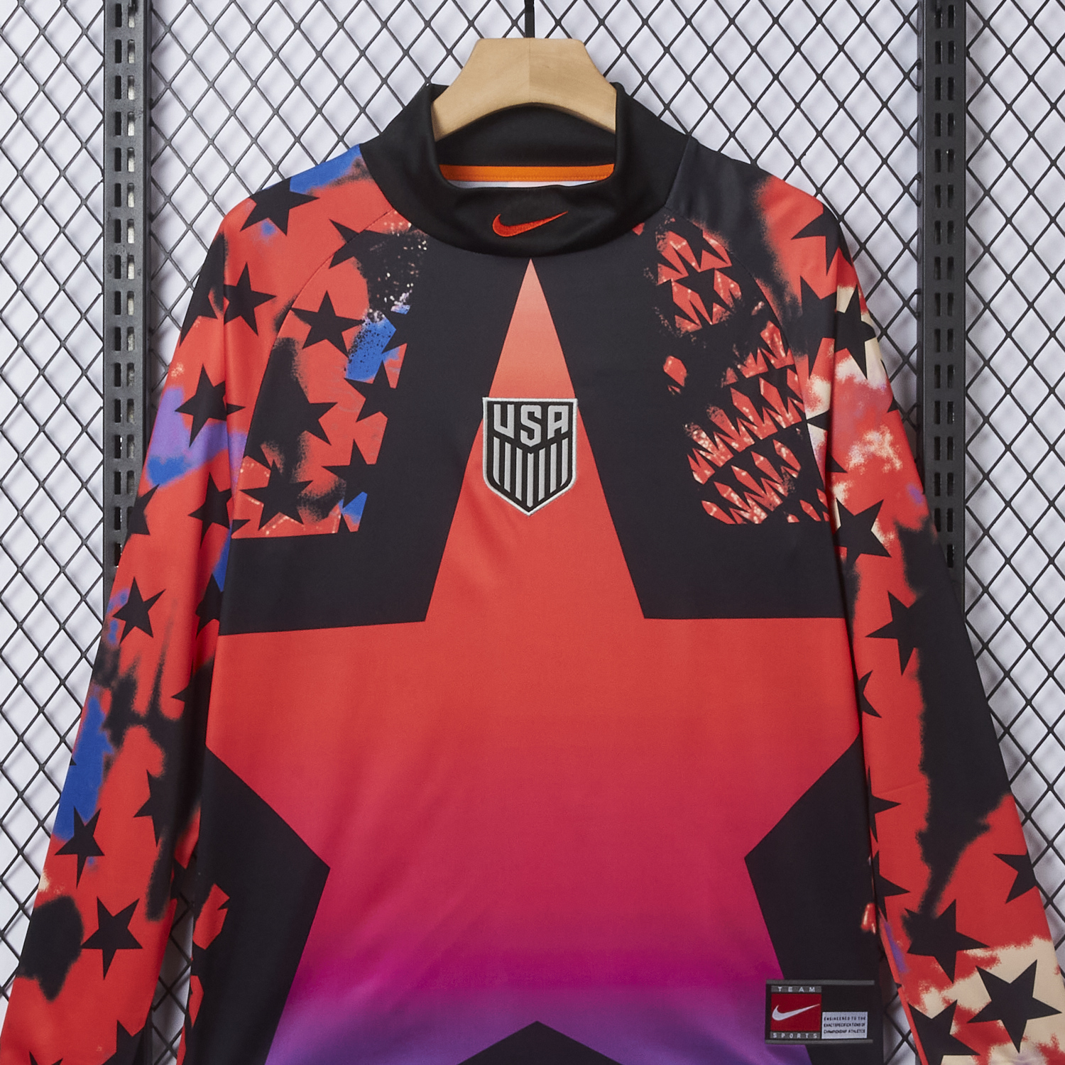 AlphaJersey-United States USA 2026 Hollywood Goalkeeper Special Long Sleeves Jersey - Fans Version