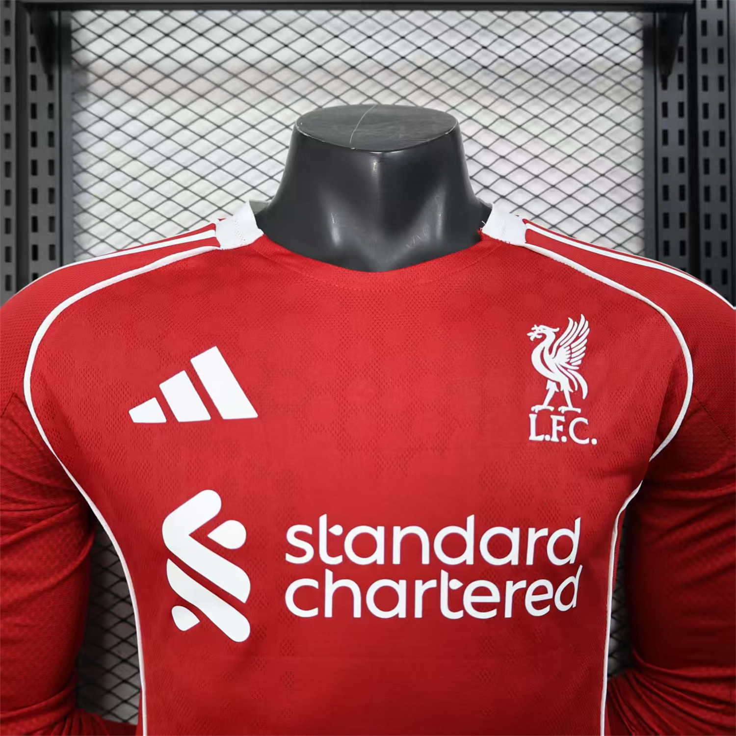 AlphaJersey-Liver.pool 25-26 Home Long Sleeves Jersey - Player Version