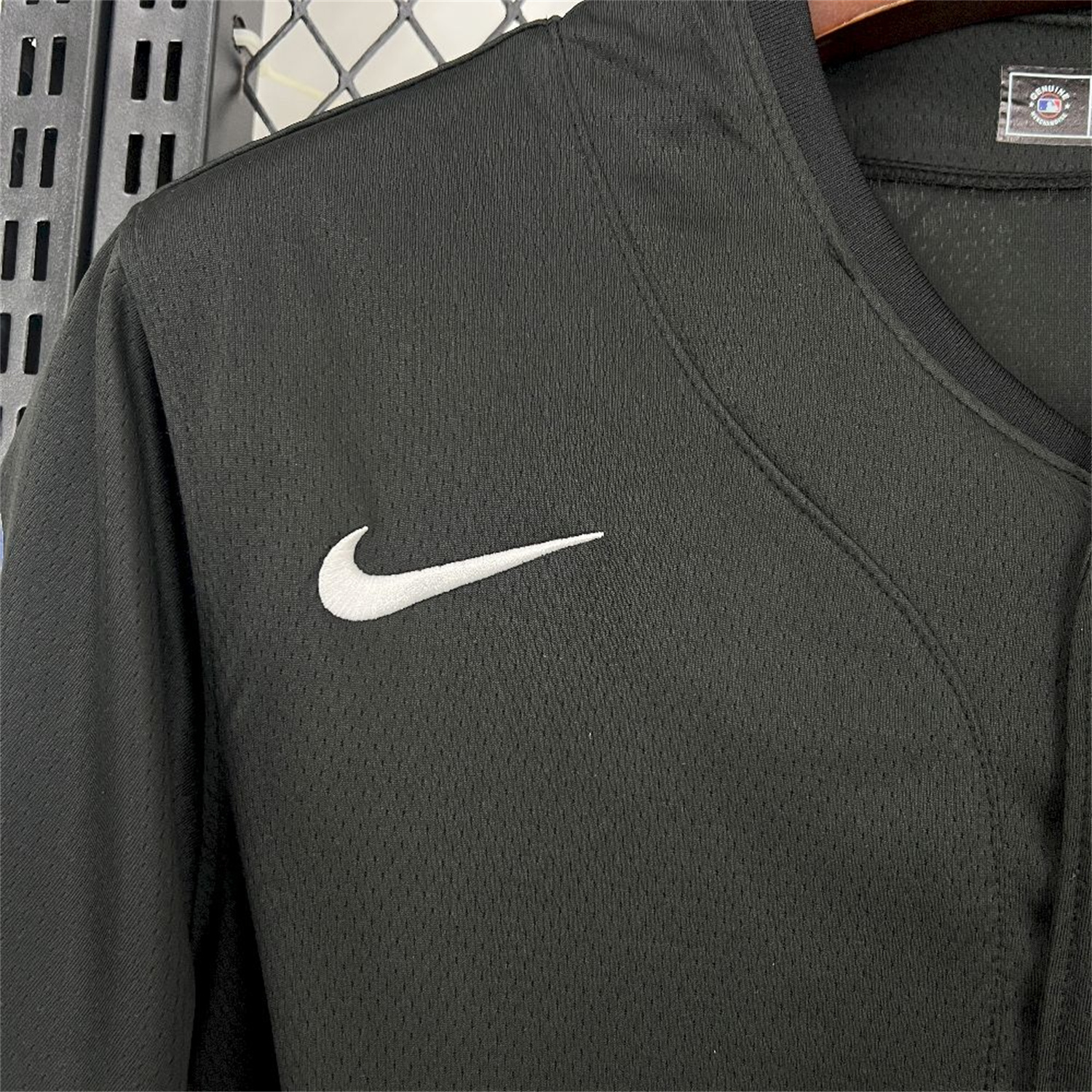 AlphaJersey-Paris Saint-Germain PSG 25-26 Black Limited Baseball Jersey