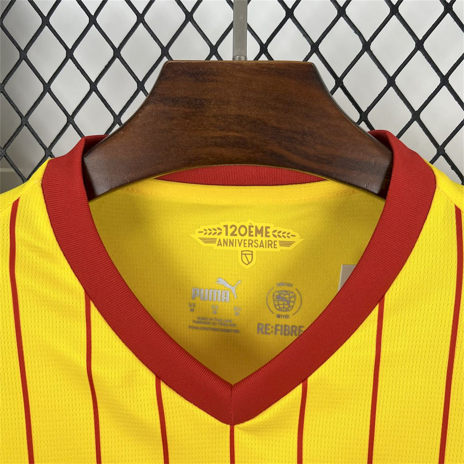 AlphaJersey-RC Lens 25-26 Home Jersey - Fans Version