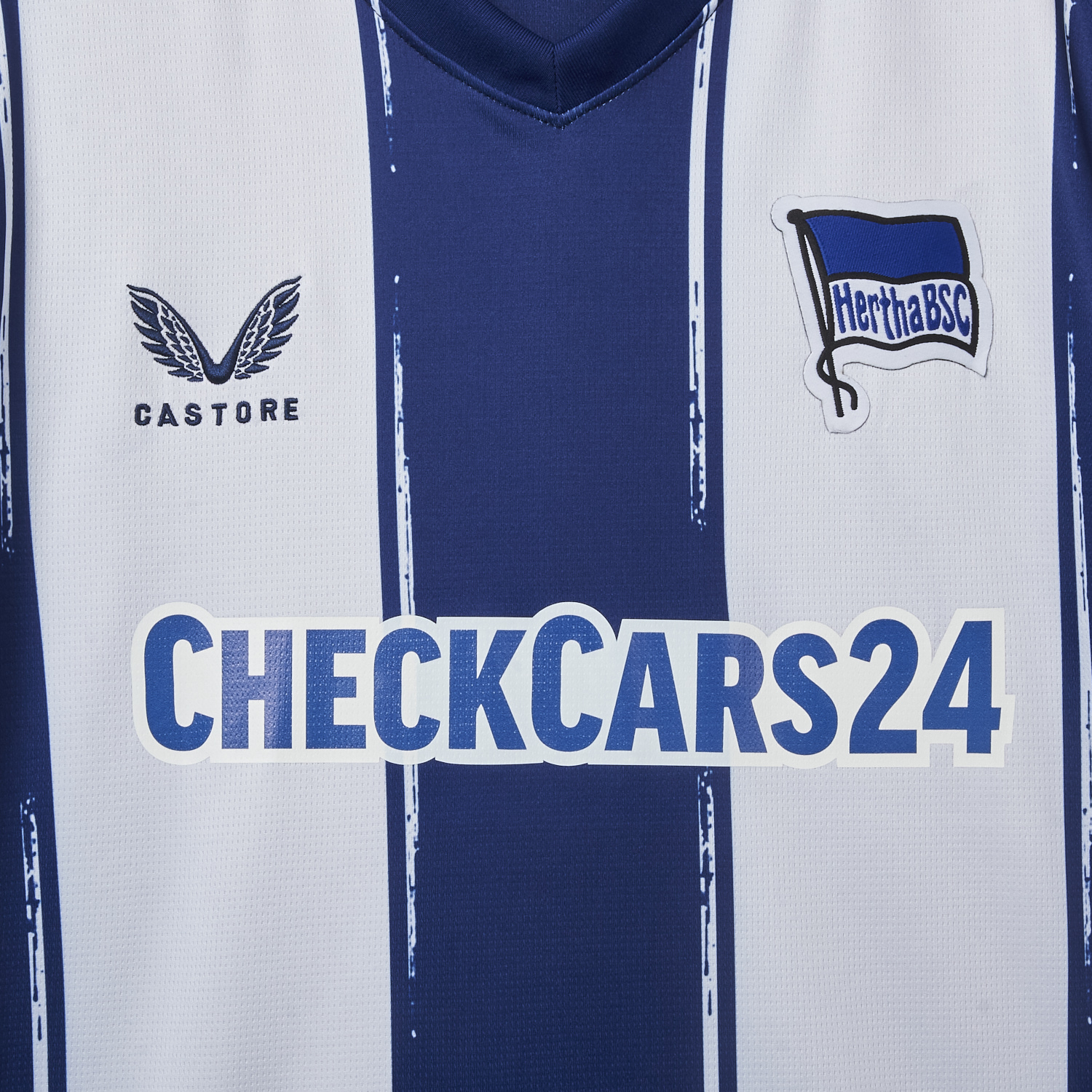 AlphaJersey-Hertha BSC 25-26 Home Jersey - Fans Version