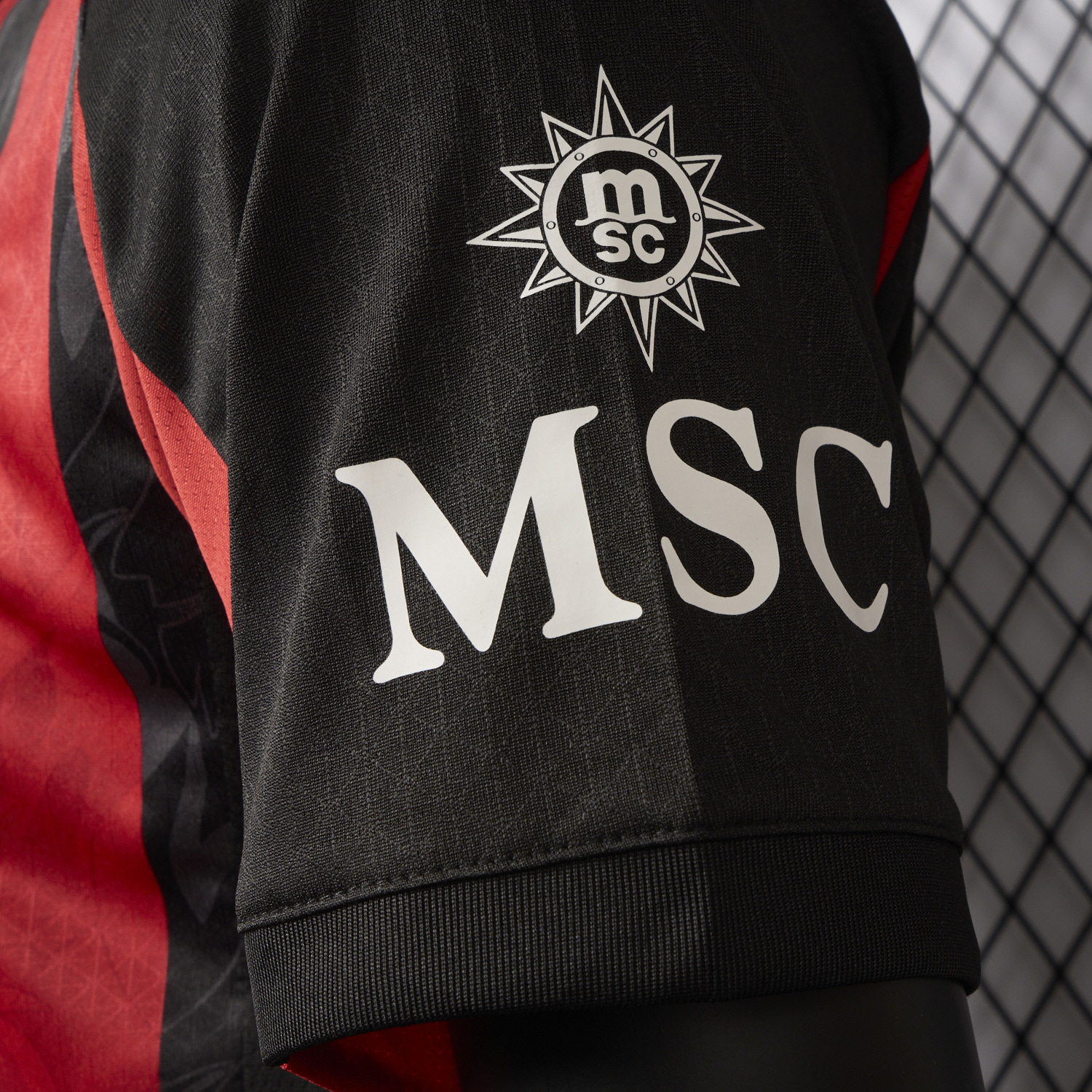 AlphaJersey-AC Milan 25-26 Home Jersey - Player Version