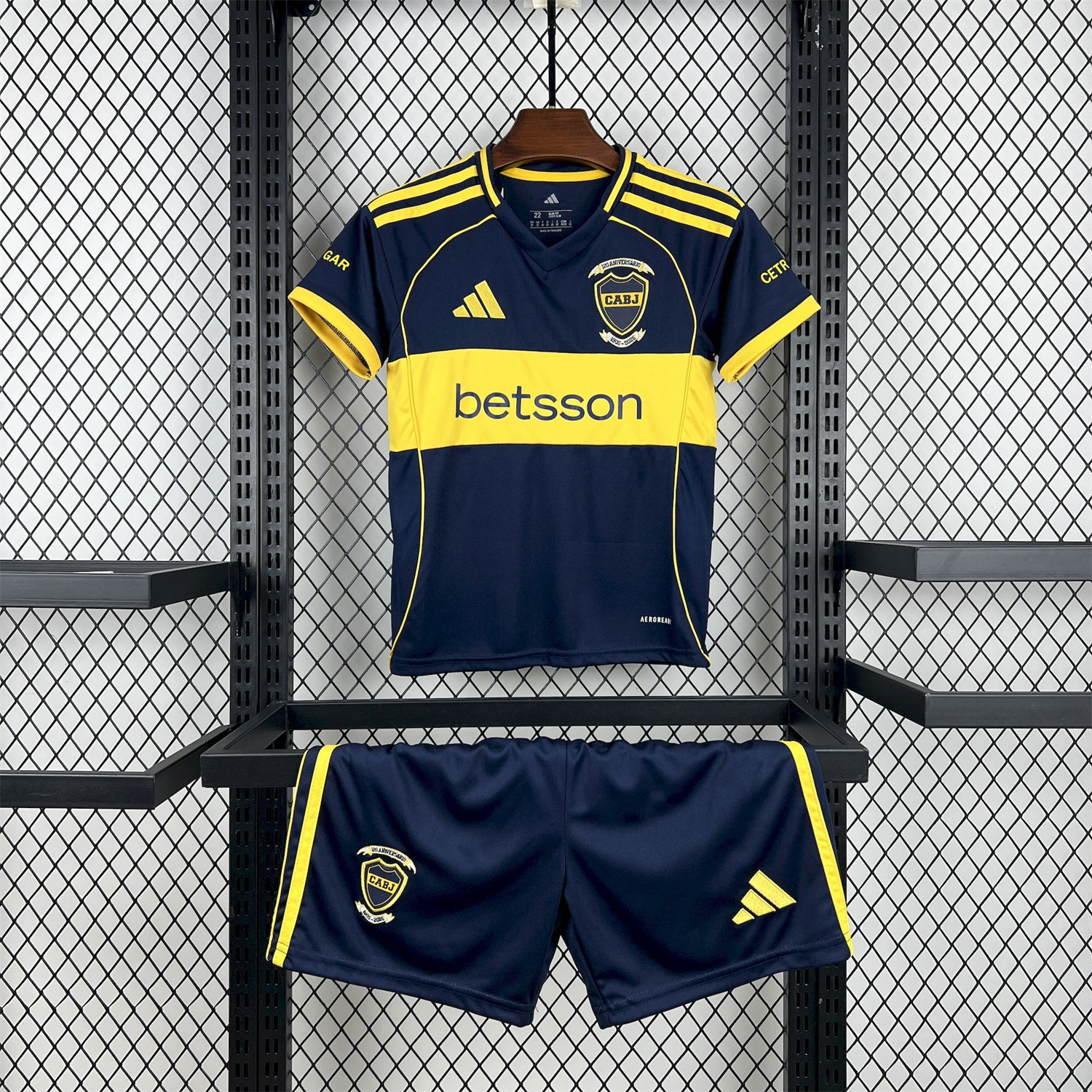 AlphaJersey-Boca Juniors 25-26 Home 120th Anniversary Kids Kit