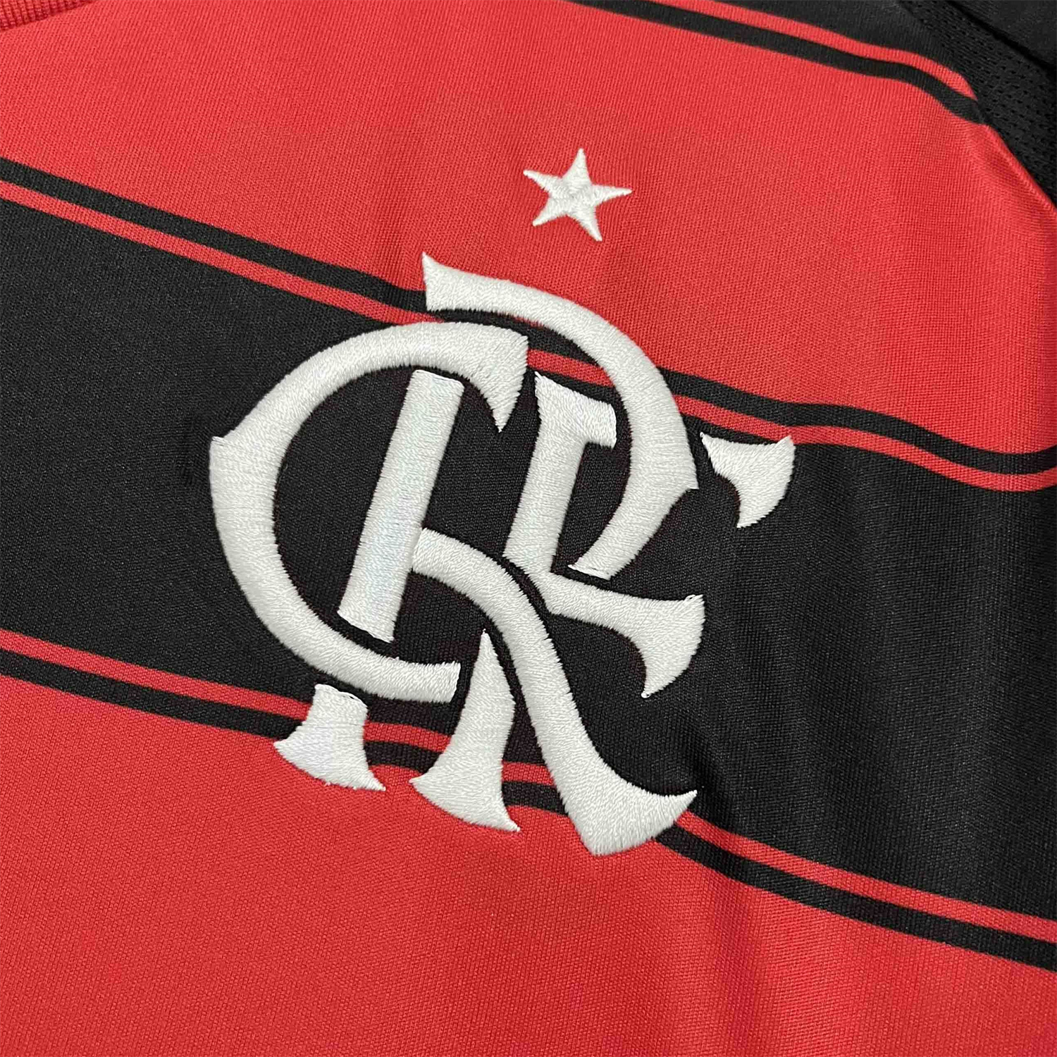 AlphaJersey-Flamengo 25-26 Home New Sponsors Jersey - Fans Version
