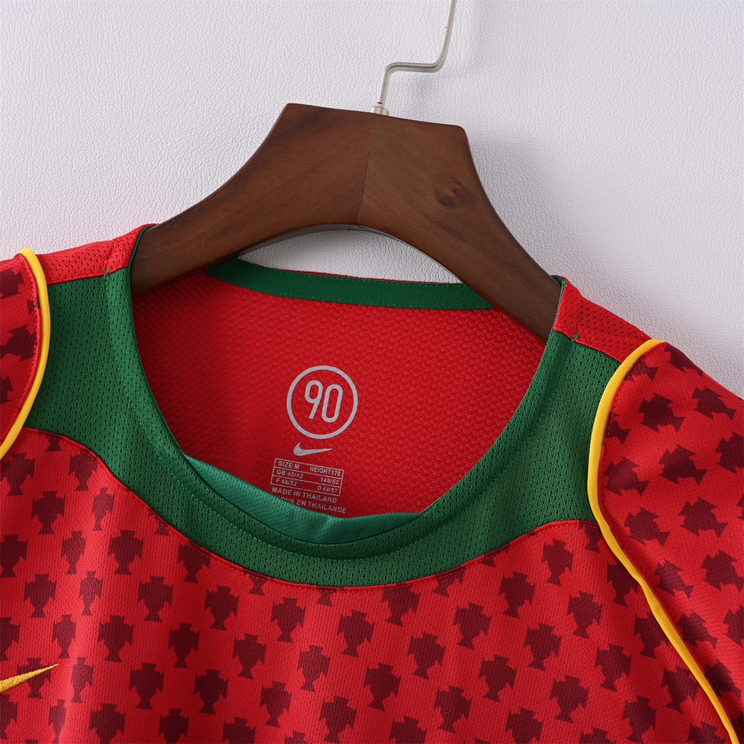AlphaJersey-Retro Portugal 2004 Home Jersey