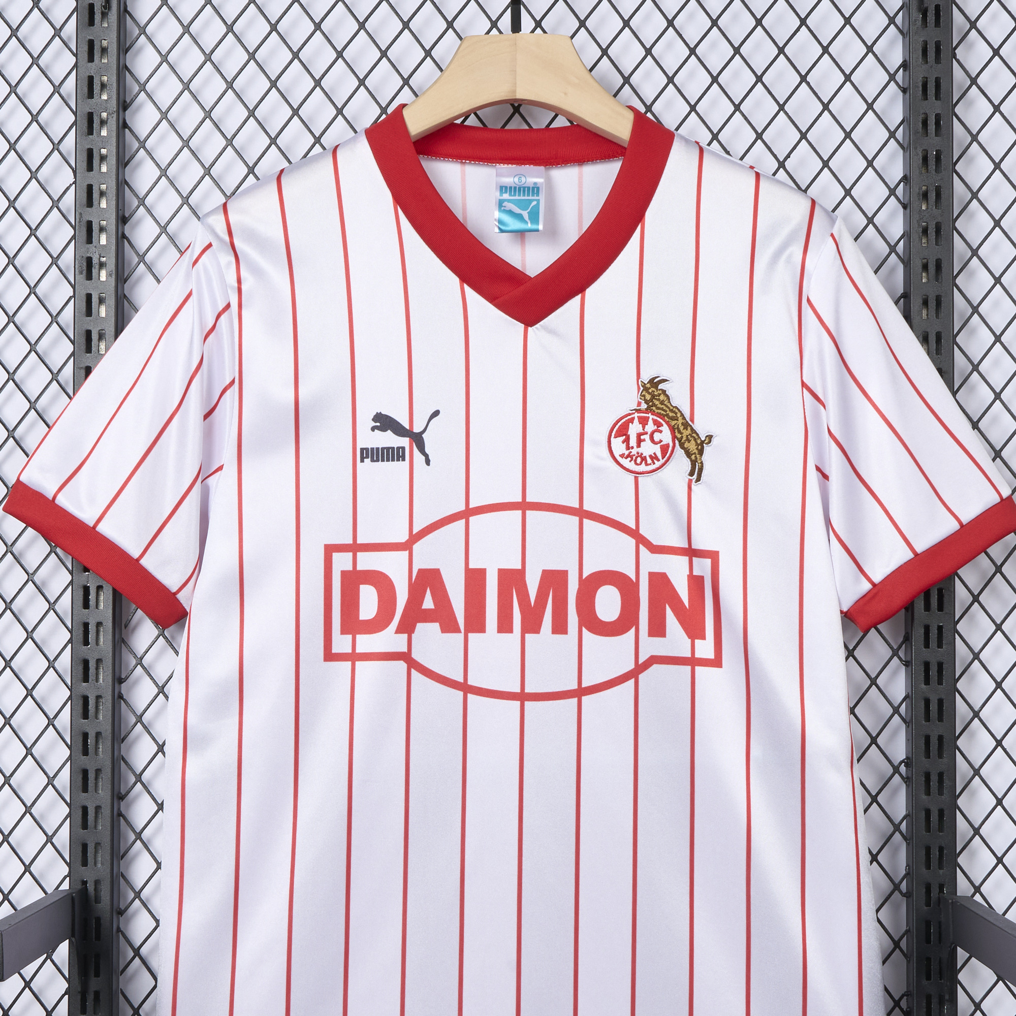AlphaJersey-Retro 1. FC Köln 1985-86 Home Jersey