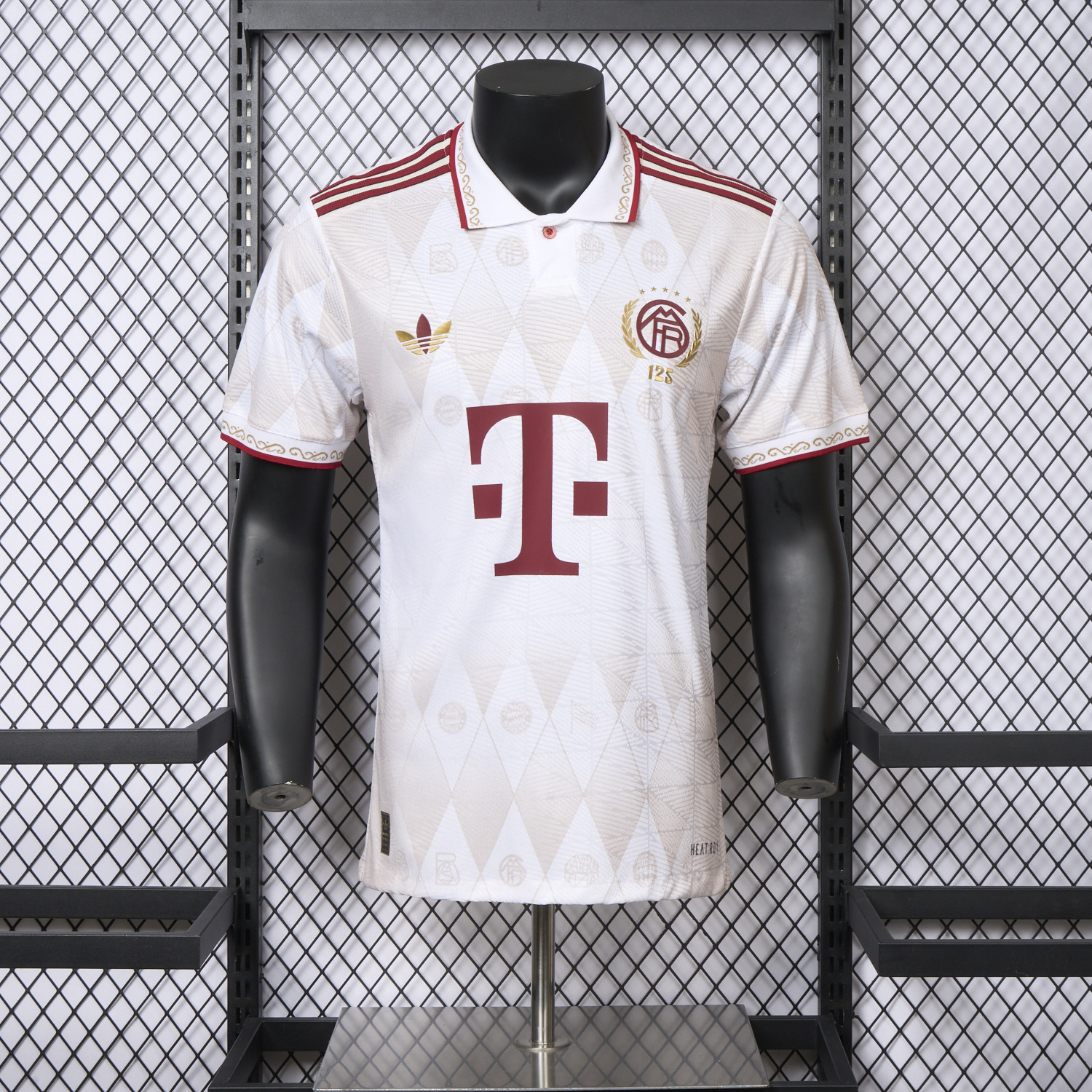 AlphaJersey-Bayern Munich 2025 125th Anniversary Special Edition Jersey - Player Version