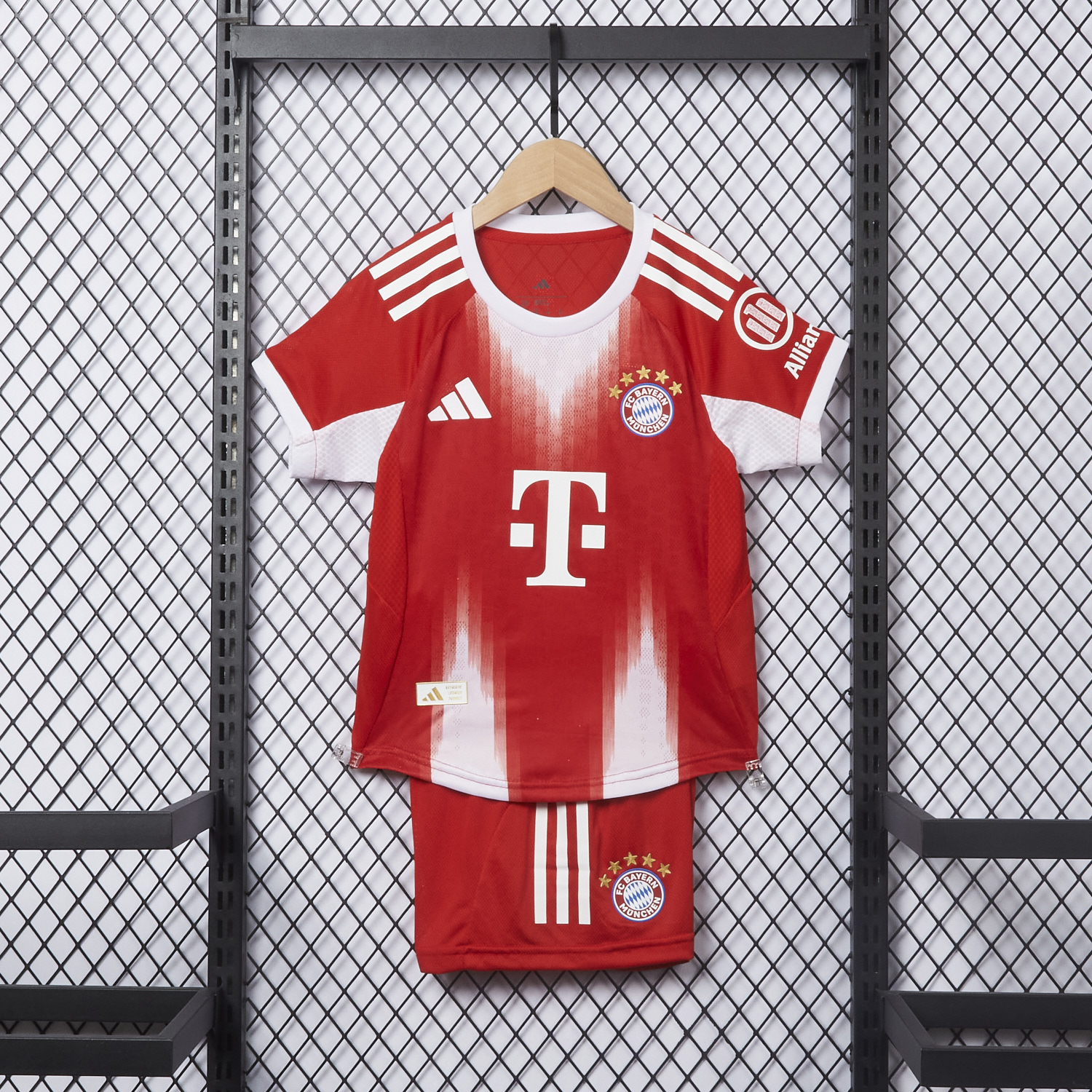 AlphaJersey-Bayern Munich 25-26 Home Kids Kit - Player Version