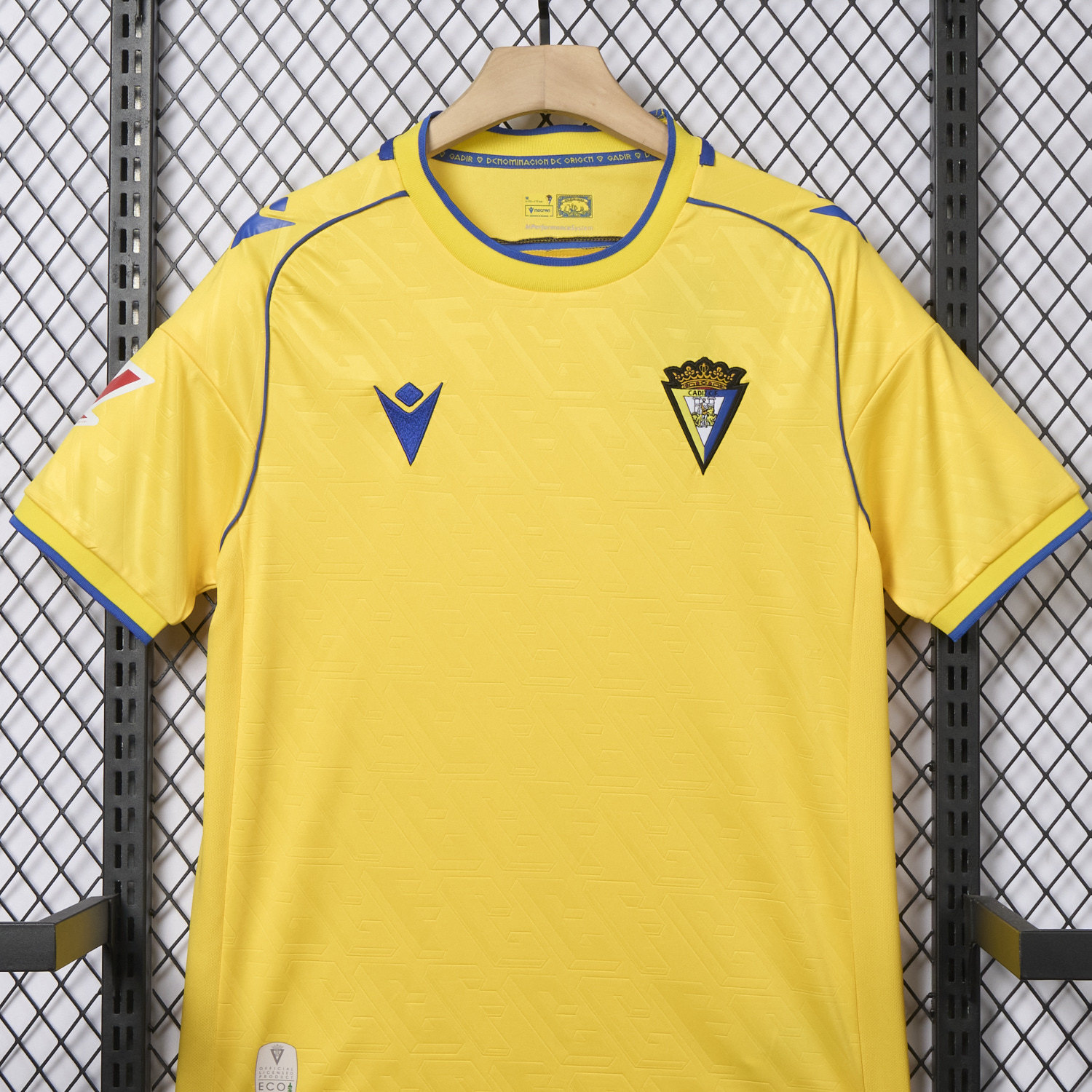 AlphaJersey-Cádiz Cadiz 25-26 Home Unsponsored Jersey - Fans Version
