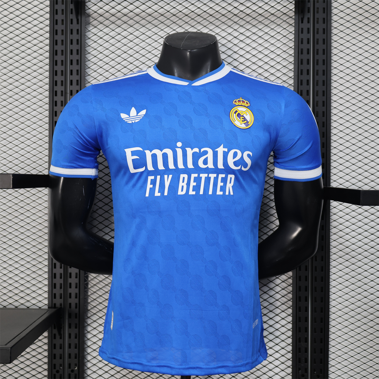 AlphaJersey-Real Madrid 25-26 Third Blue Jersey - Player Version
