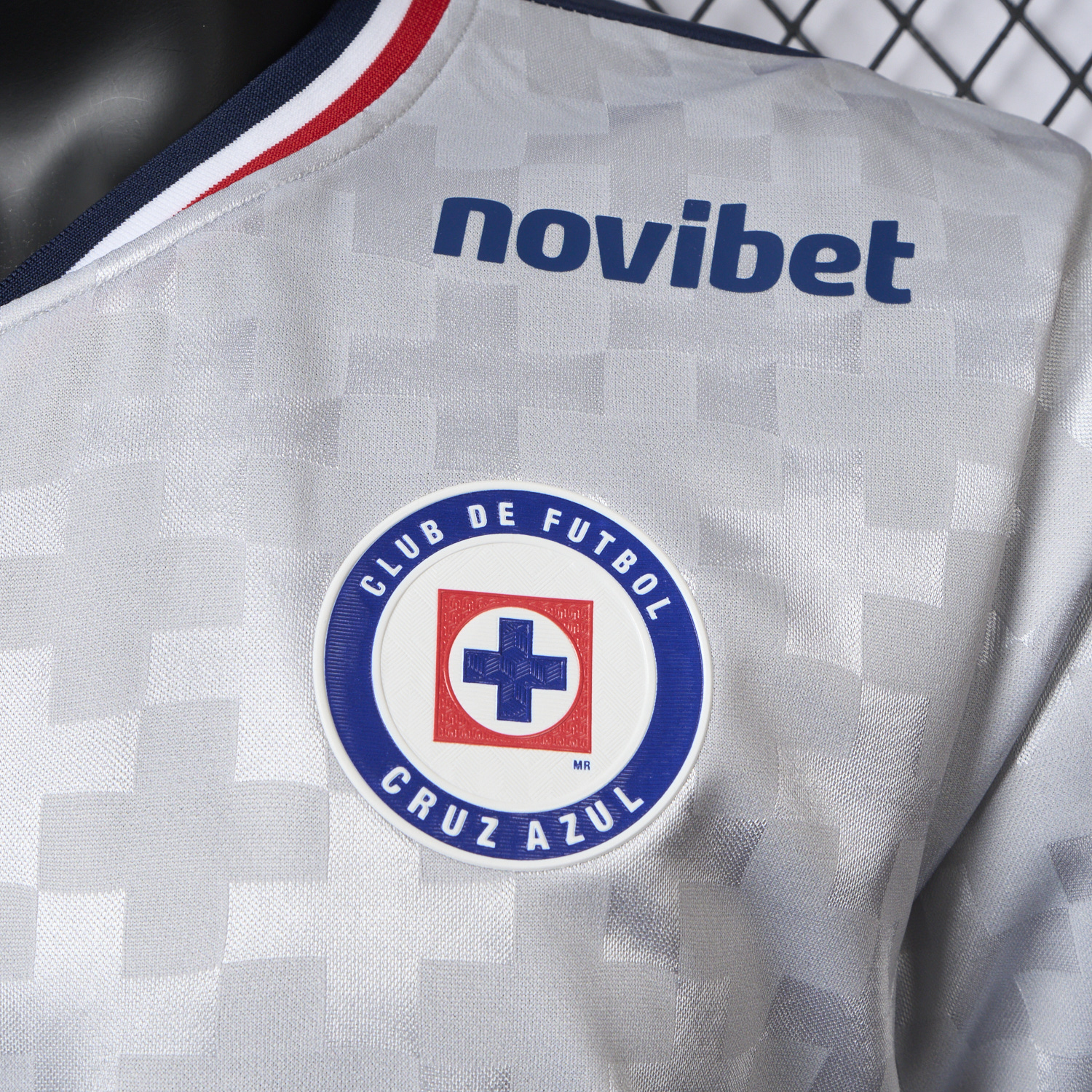 AlphaJersey-Cruz Azul 25-26 Away Grey Jersey - Player Version