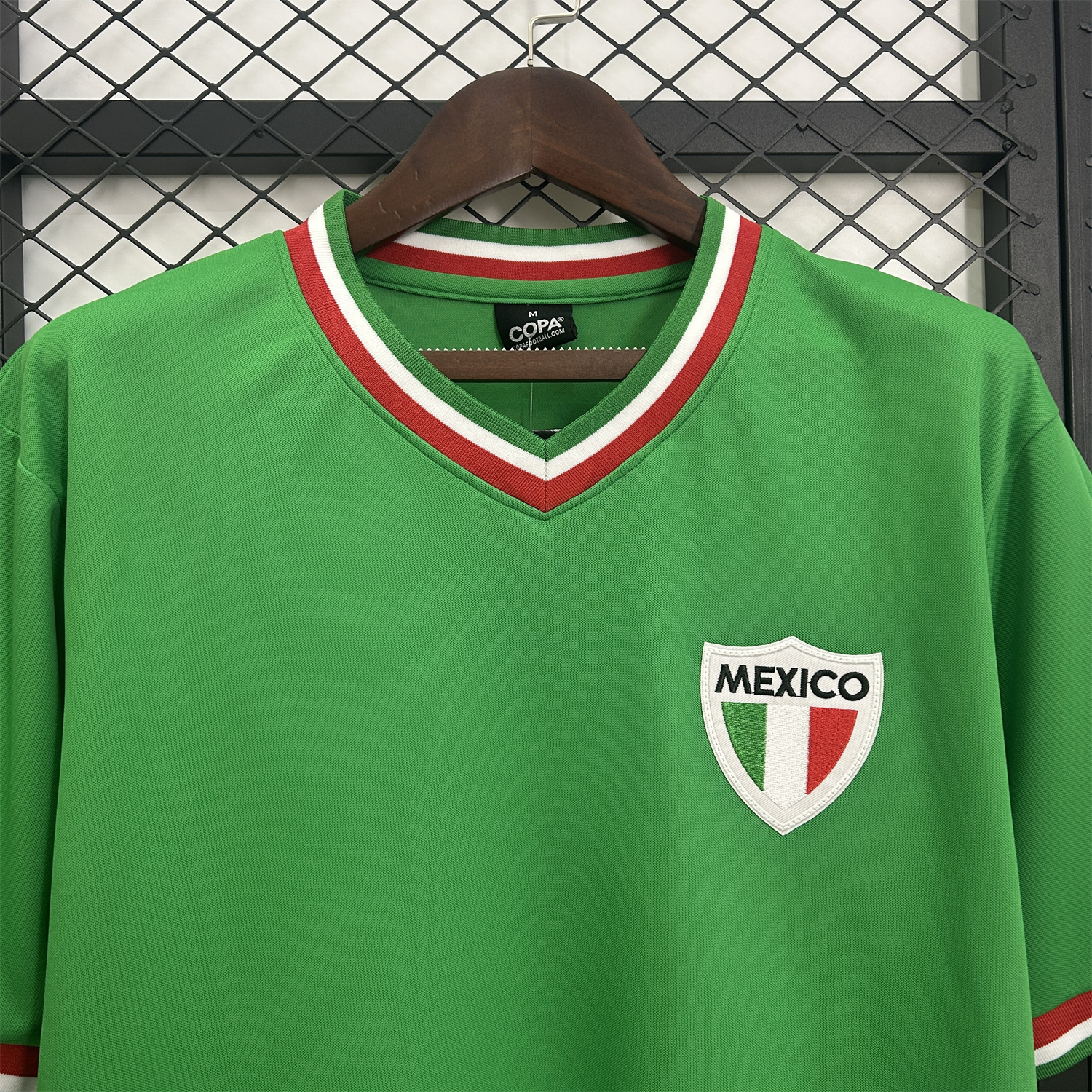 AlphaJersey-Retro Mexico 1970 Home Stadium Jersey
