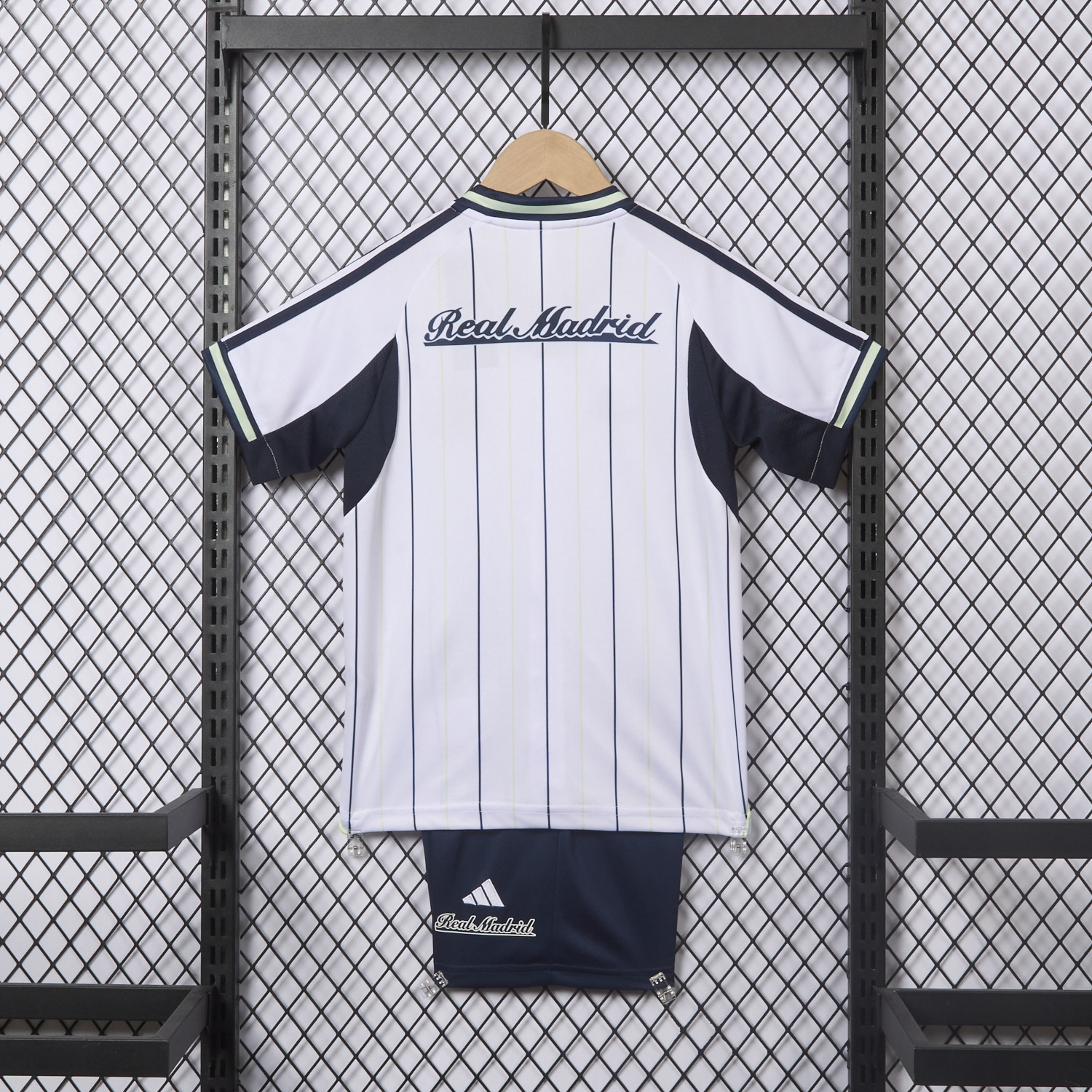 AlphaJersey-Real Madrid 25-26 White Baseball Kids Kit