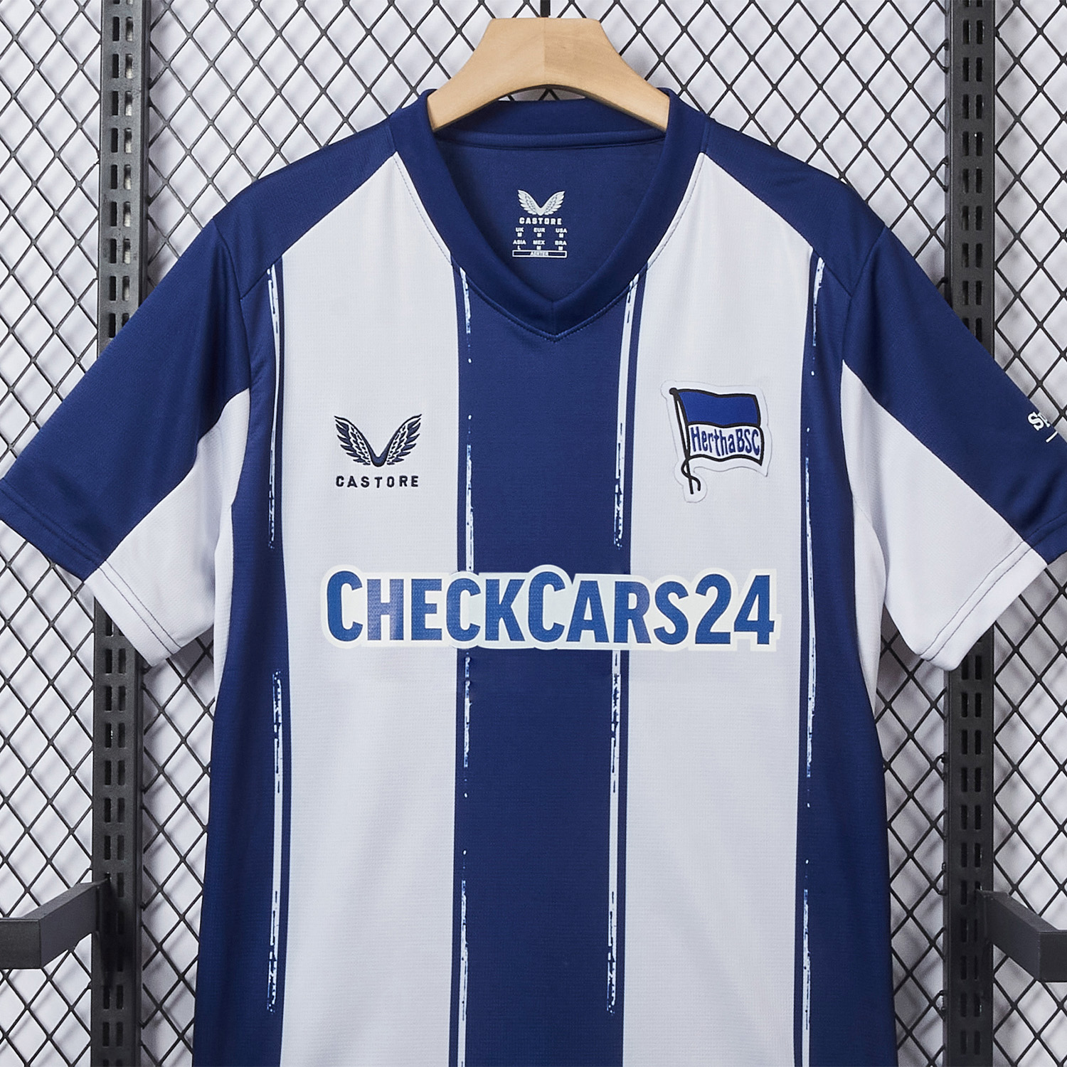 AlphaJersey-Hertha BSC 25-26 Home Jersey - Fans Version