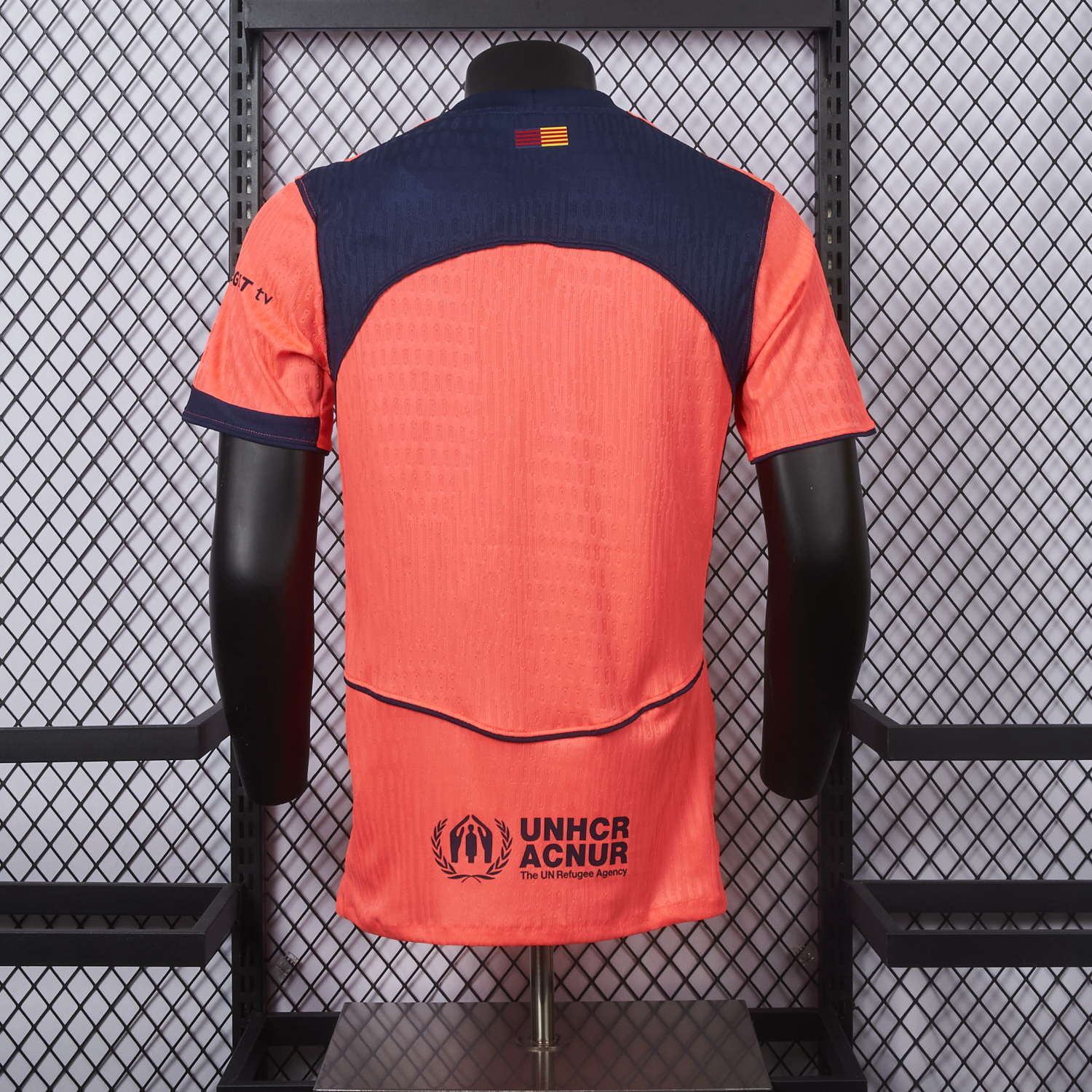 AlphaJersey-Barcelona 25-26 Third Orange Jersey - Player Version