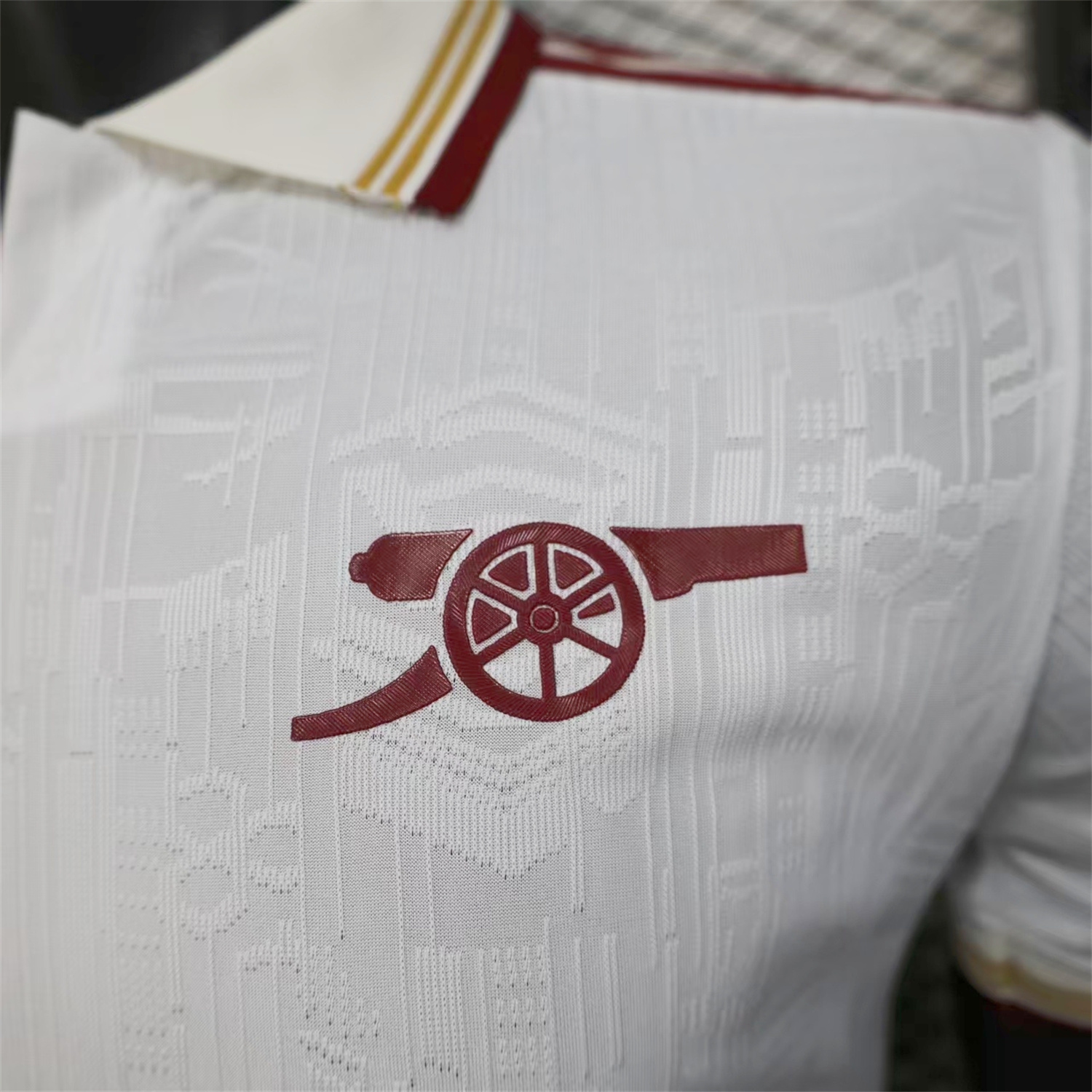 AlphaJersey-Arsenal 25-26 Third White Jersey - Player Version