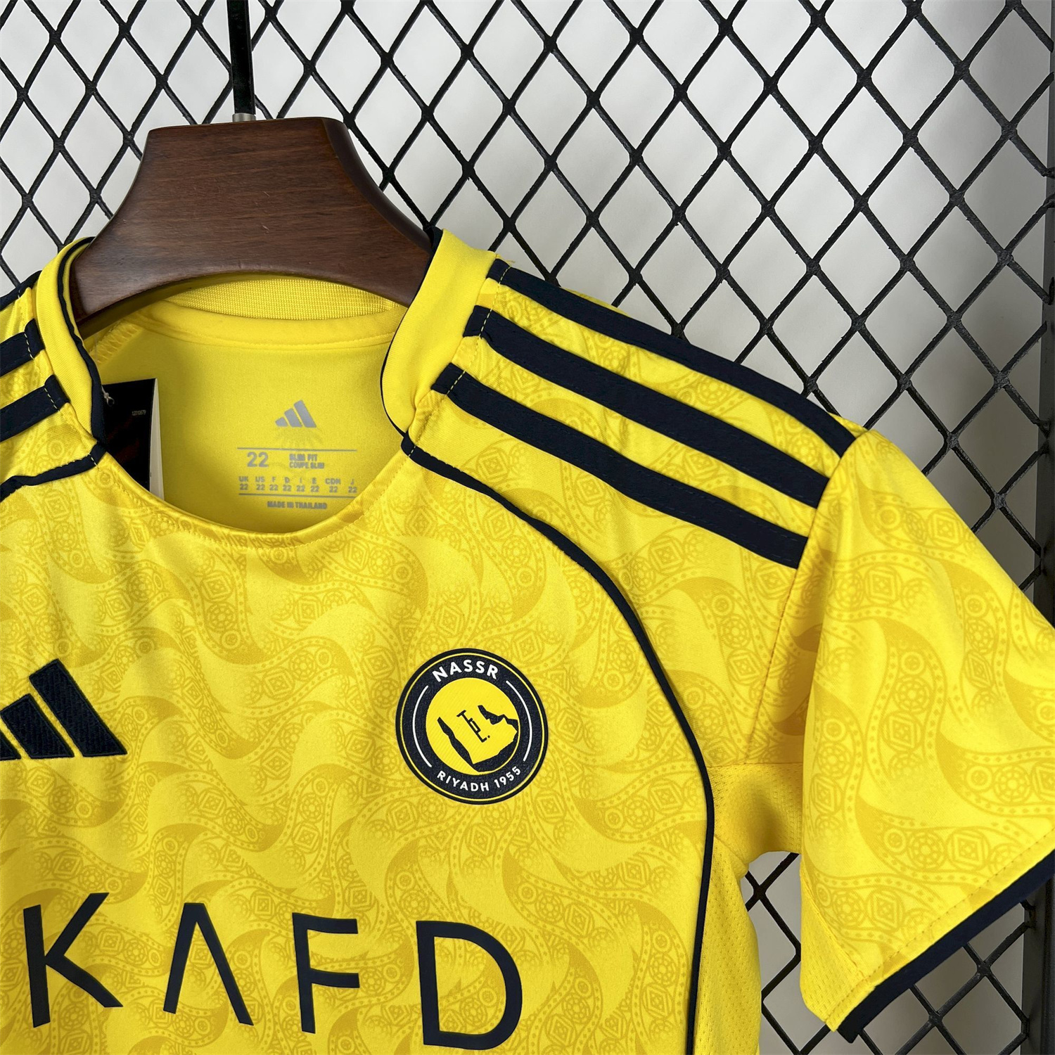 AlphaJersey-Al Nassr Riyadh Victory 25-26 Home Kids Kit