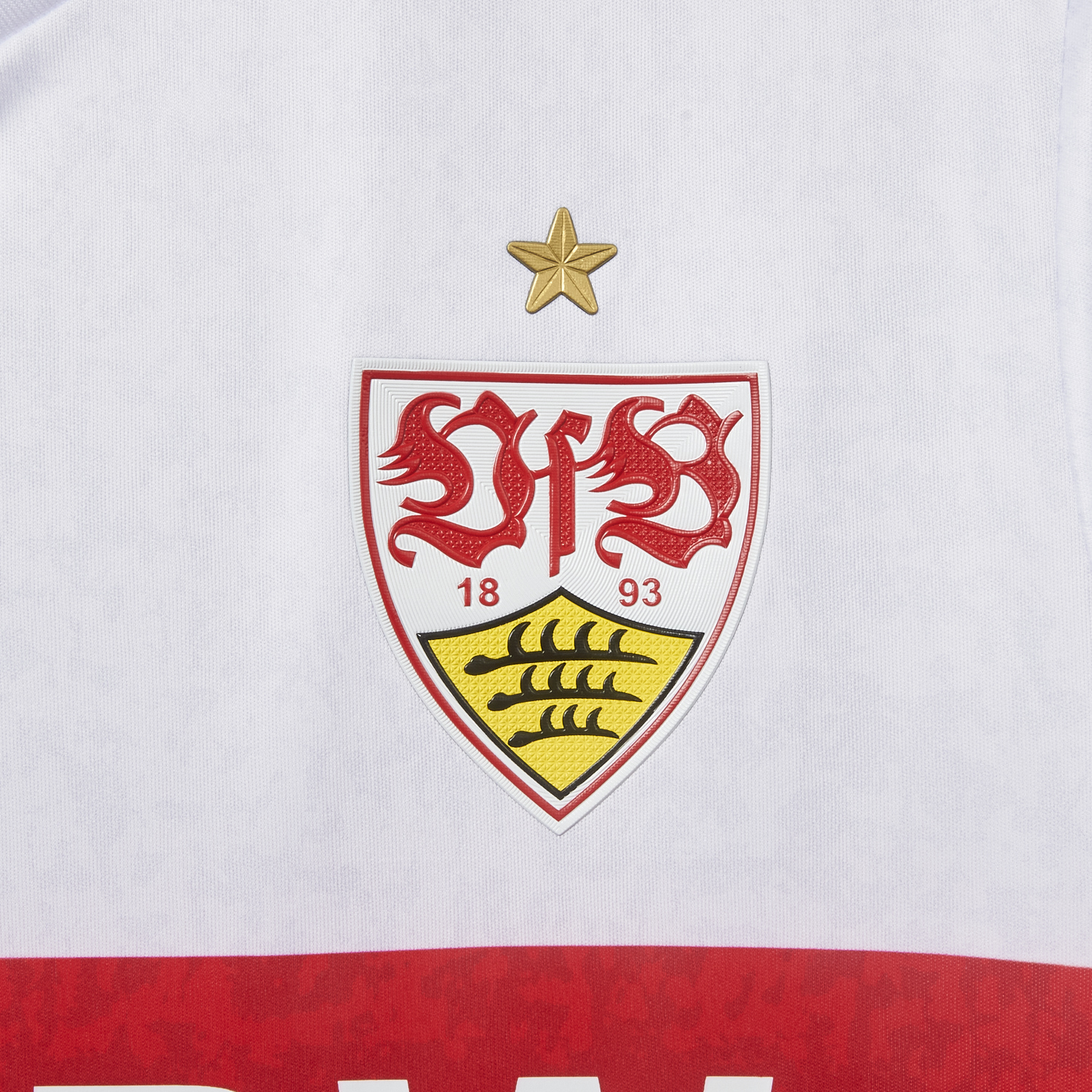 AlphaJersey-VfB Stuttgart 25-26 European Home Jersey - Fans Version