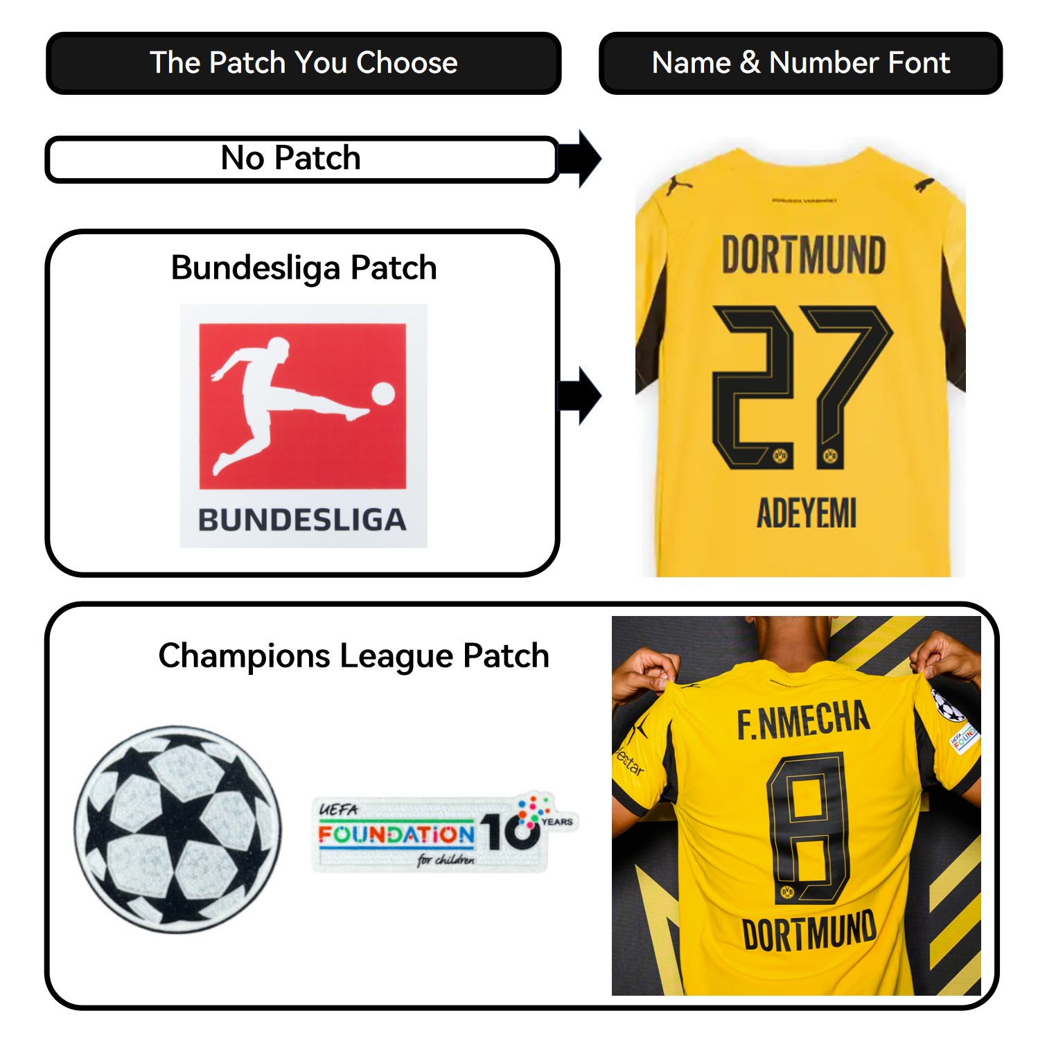AlphaJersey-Dortmund 25-26 Yellow Cup Jersey With Sponsors - Fans Version