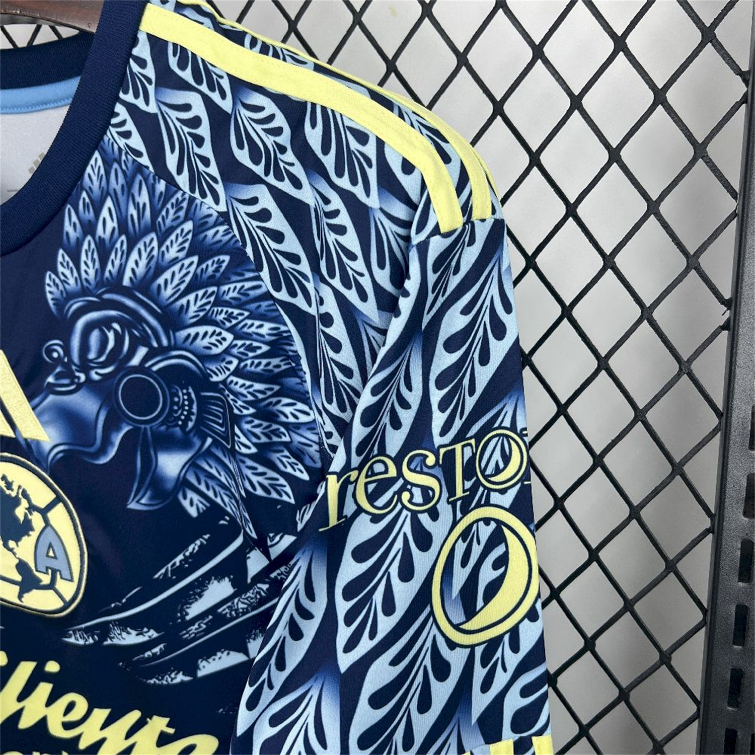 AlphaJersey-Club América 25-26 Away Long Sleeves Jersey - Fans Version