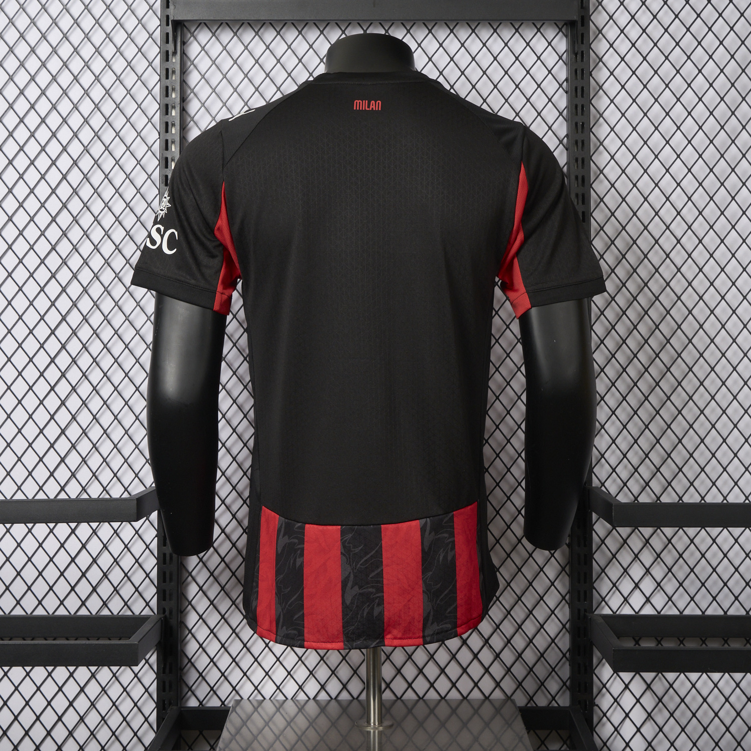 AlphaJersey-AC Milan 25-26 Home Jersey - Player Version