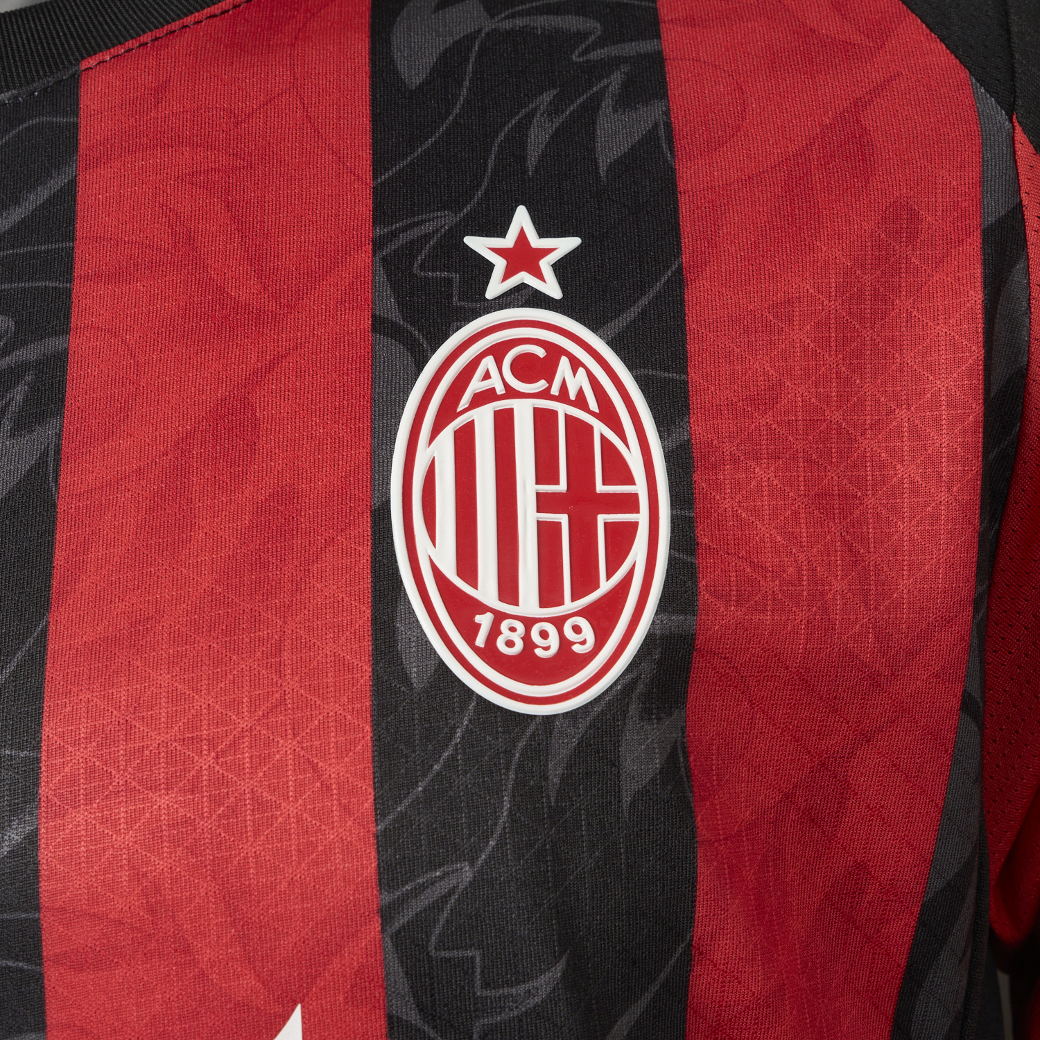 AlphaJersey-AC Milan 25-26 Home Jersey - Player Version