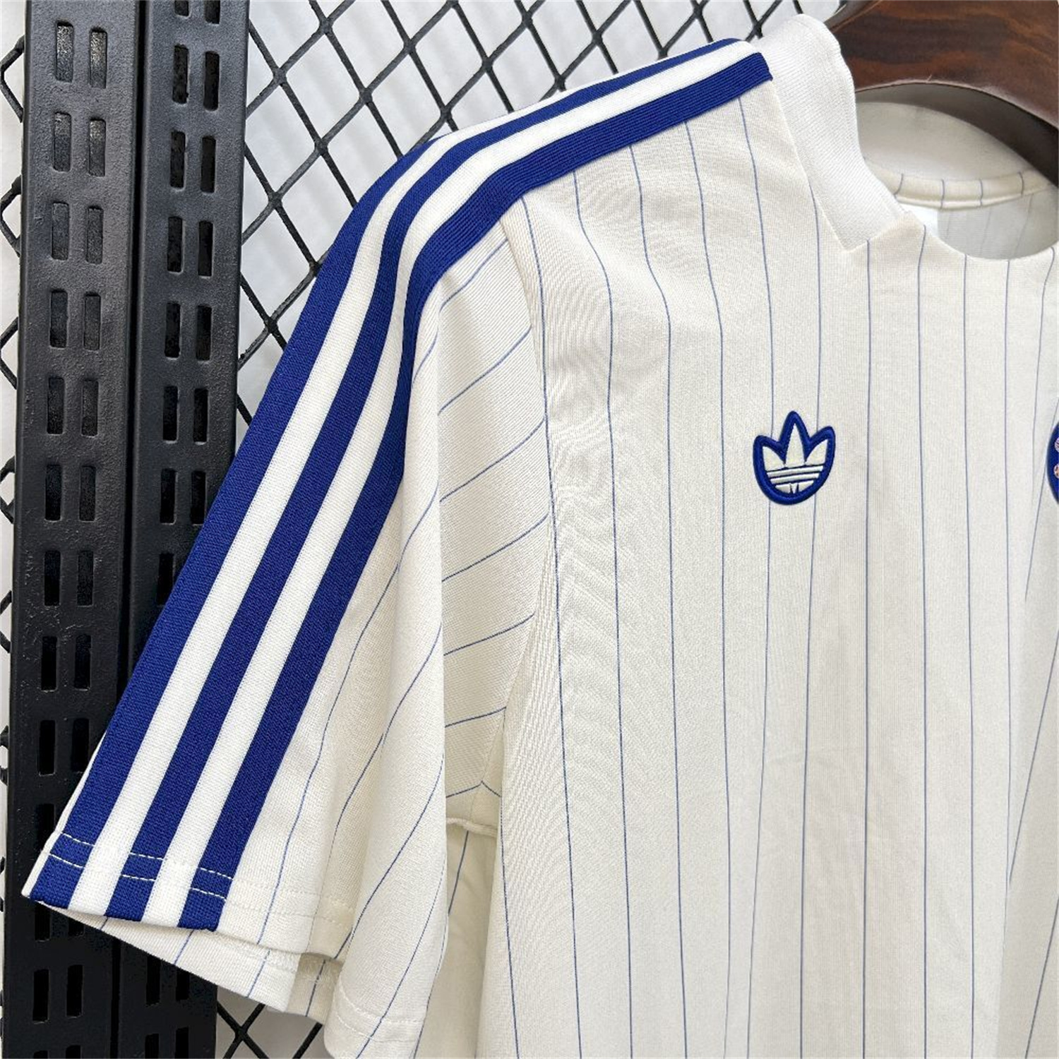 AlphaJersey-C.H.E.L.S.E.A 25-26 Trefoil White Travel Jersey - Fans Version