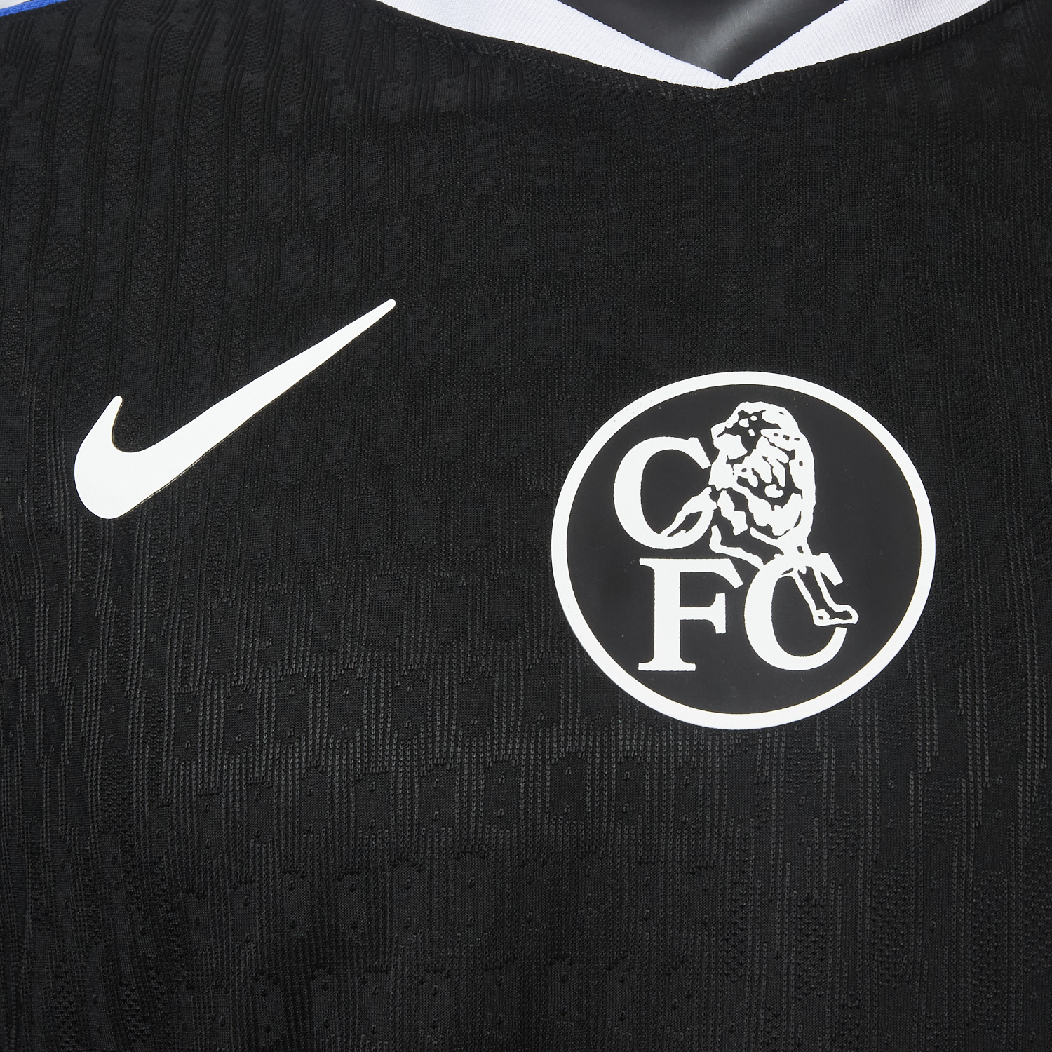 AlphaJersey-C.H.E.L.S.E.A 25-26 Third Unsponsored Black Jersey - Player Version