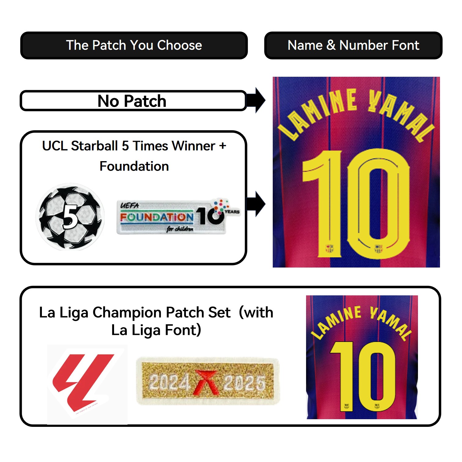 AlphaJersey-Barcelona 25-26 Home Kids Kit - Player Version