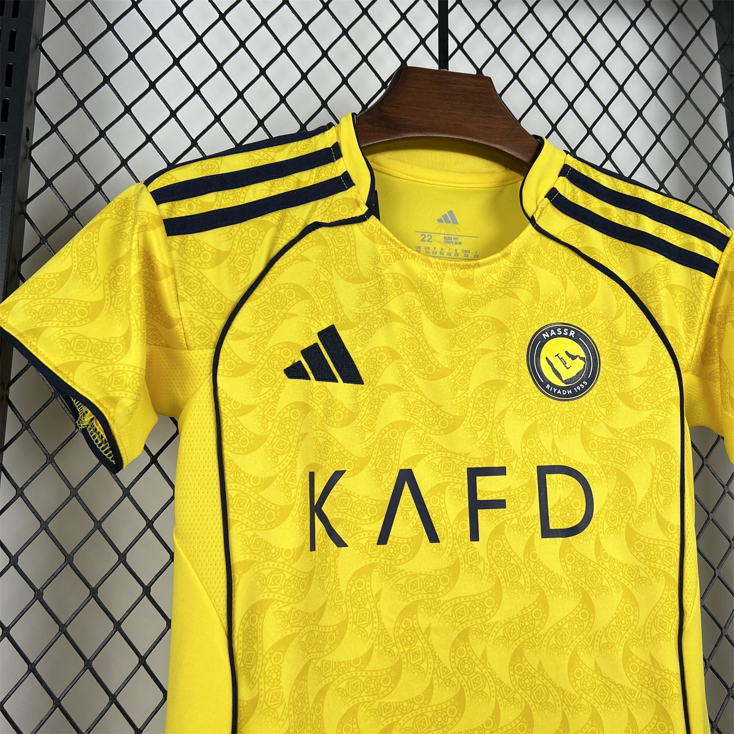AlphaJersey-Al Nassr Riyadh Victory 25-26 Home Kids Kit