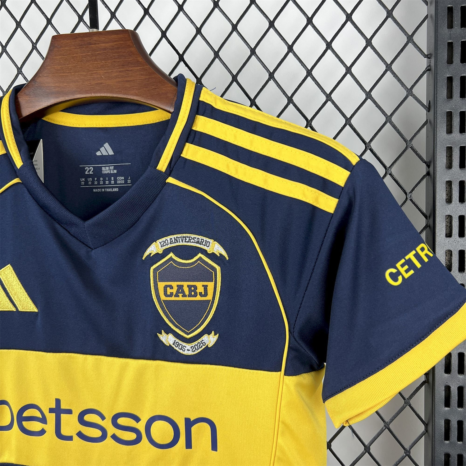 AlphaJersey-Boca Juniors 25-26 Home 120th Anniversary Kids Kit